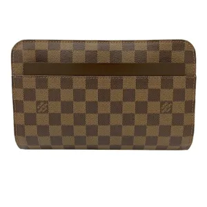 Louis Vuitton Damier Canvas Damier Canvas Clutch Bag (Pre-Owned)