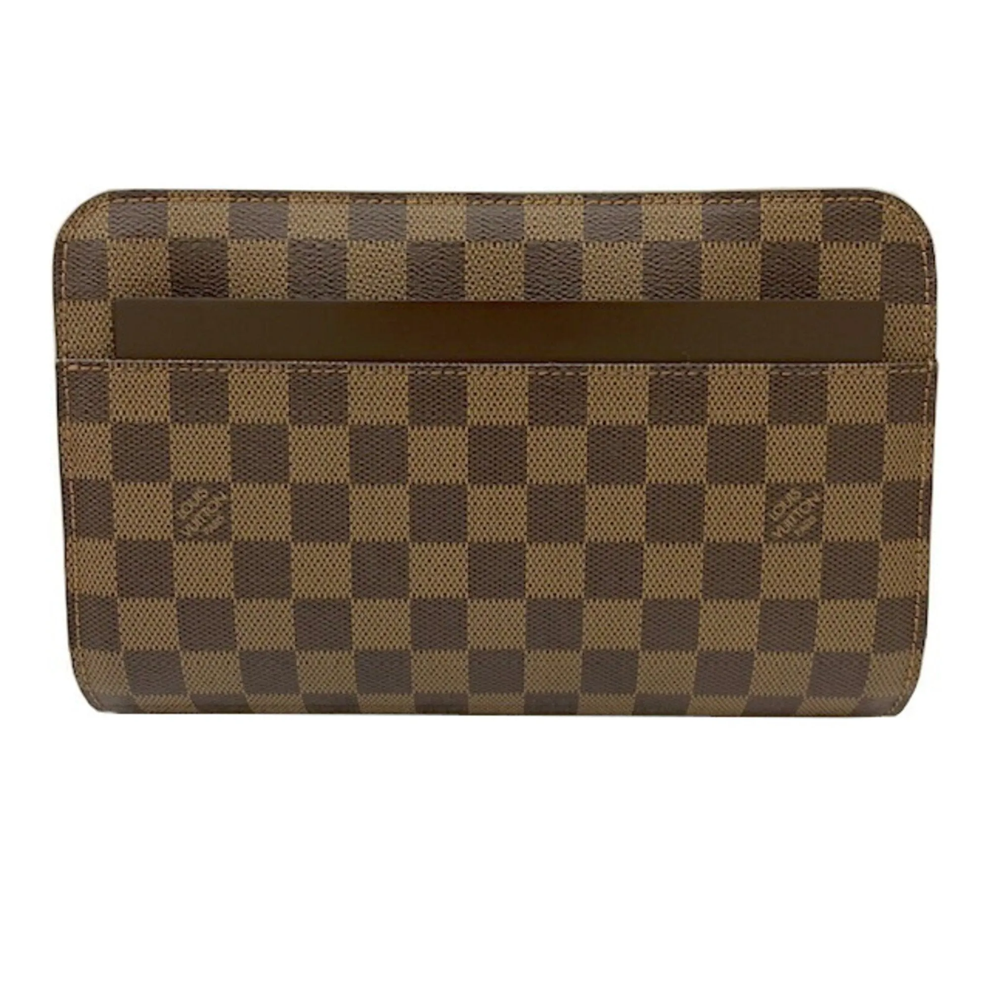 Louis Vuitton Damier Canvas Damier Canvas Clutch Bag (Pre-Owned)