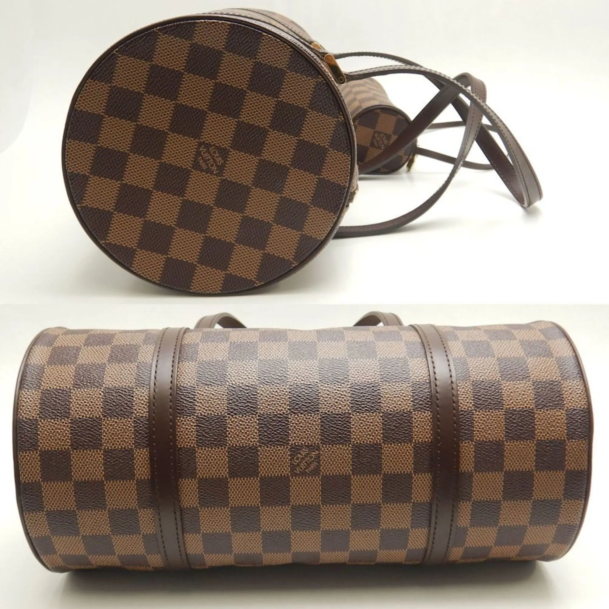 Louis Vuitton Damier Canvas Ebene Damier Canvas Handbag (Pre-Owned)