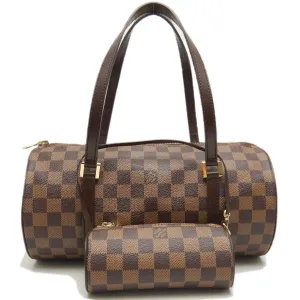 Louis Vuitton Damier Canvas Ebene Damier Canvas Handbag (Pre-Owned)