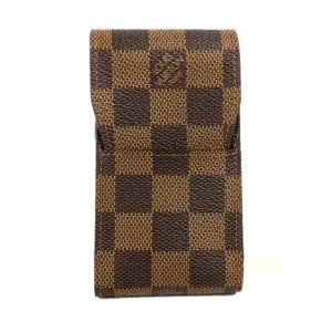 Louis Vuitton Damier Canvas Ebene Damier Canvas Pouch (Pre-Owned)