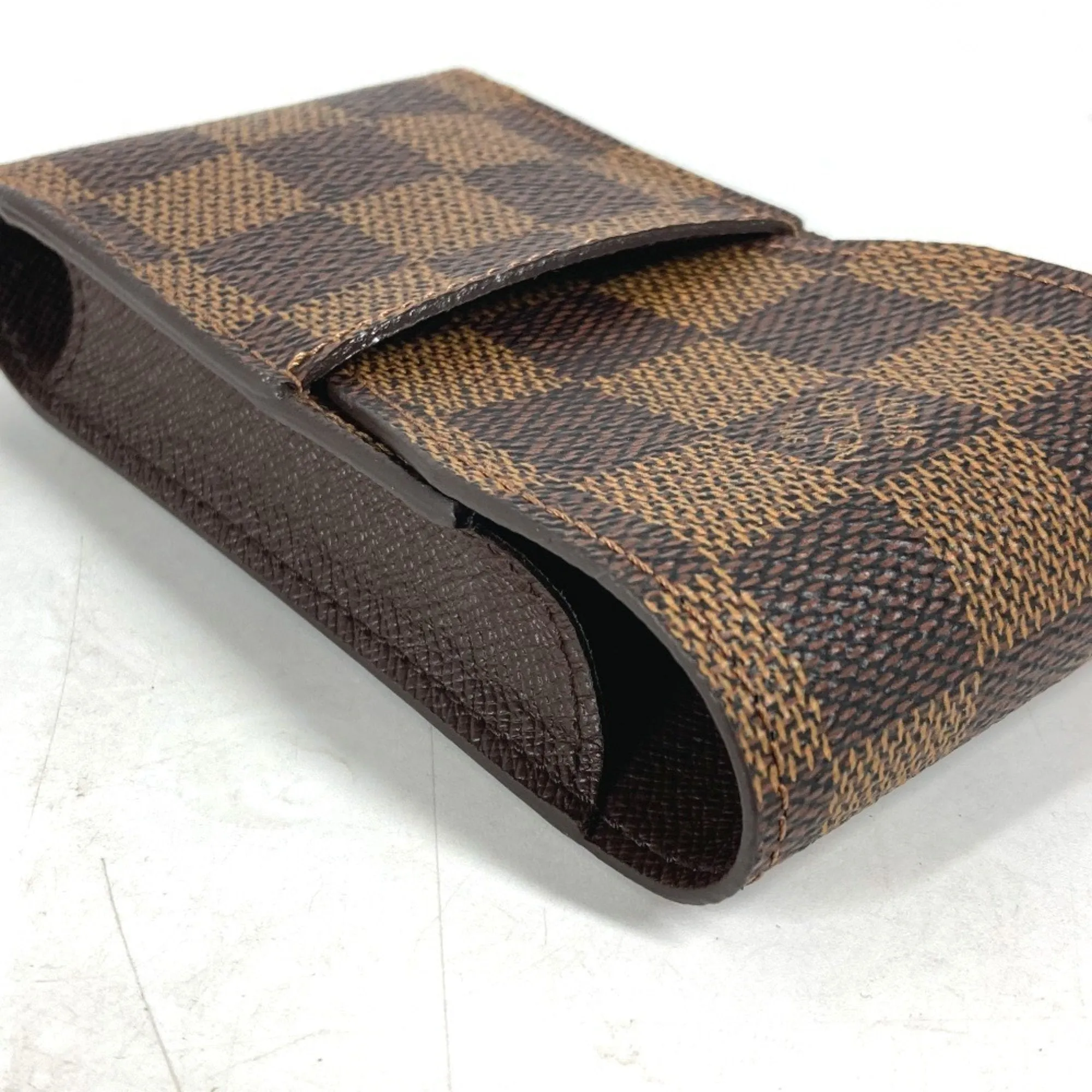 Louis Vuitton Damier Canvas Ebene Damier Canvas Pouch (Pre-Owned)