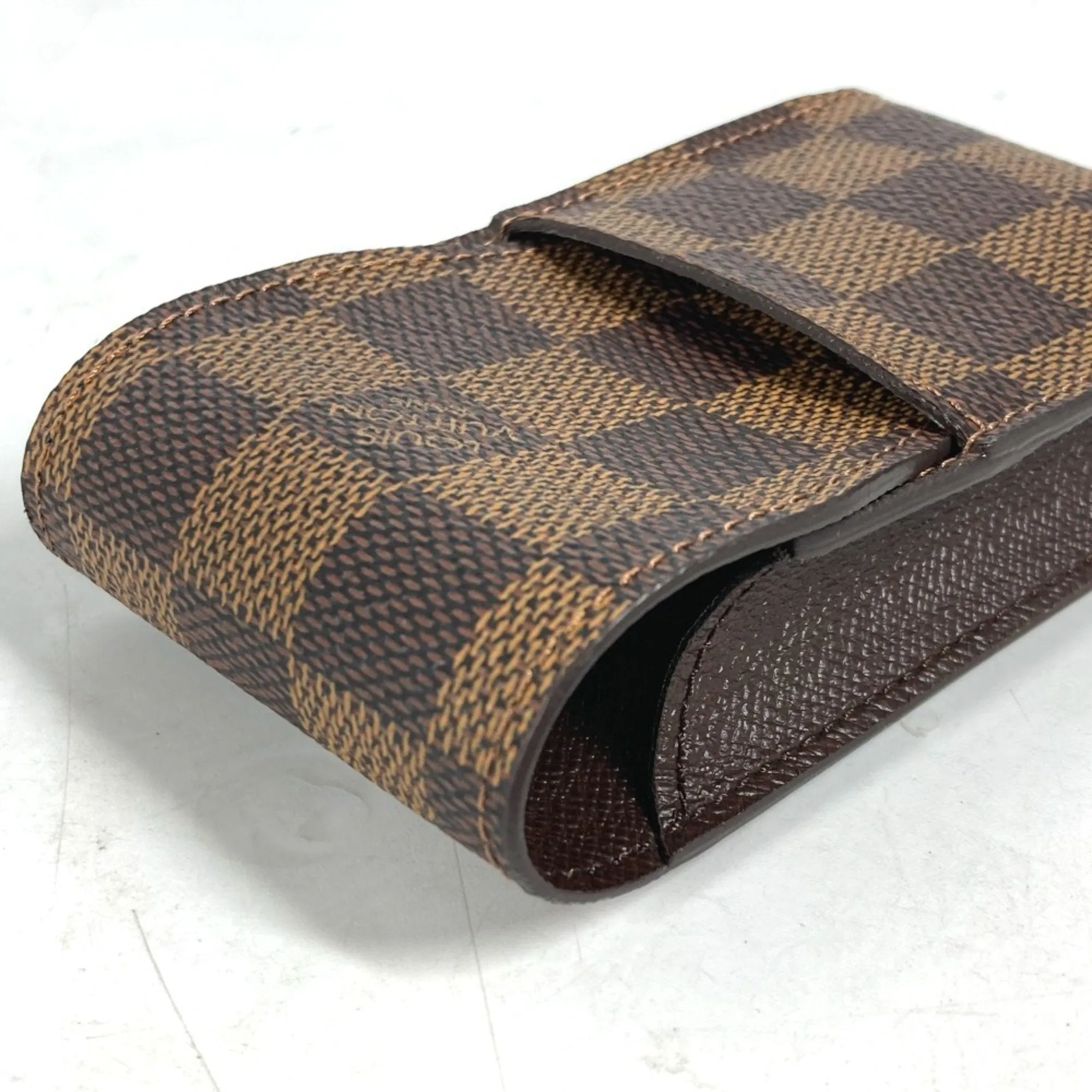 Louis Vuitton Damier Canvas Ebene Damier Canvas Pouch (Pre-Owned)