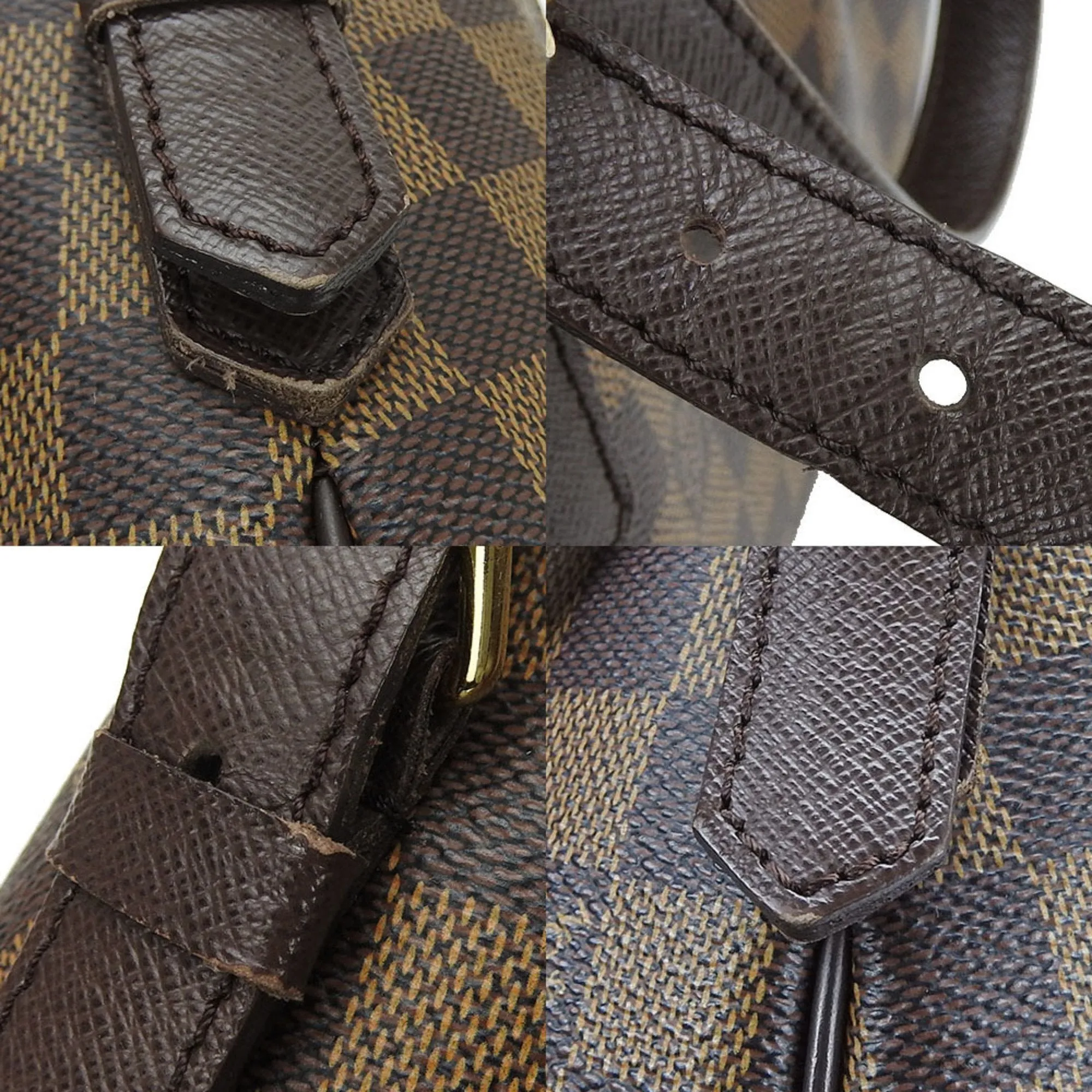 Louis Vuitton Damier Canvas Handbag (Pre-Owned)