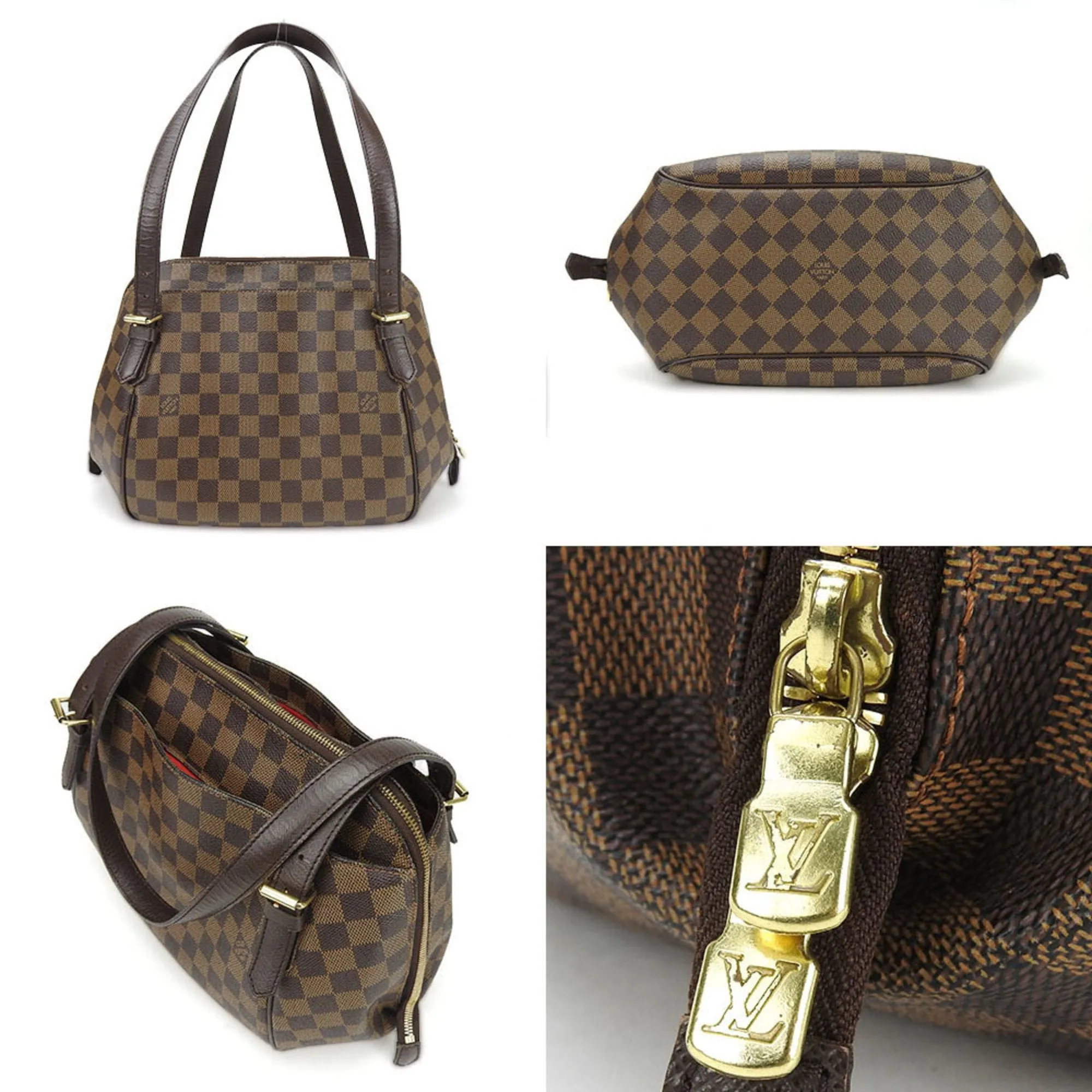 Louis Vuitton Damier Canvas Handbag (Pre-Owned)