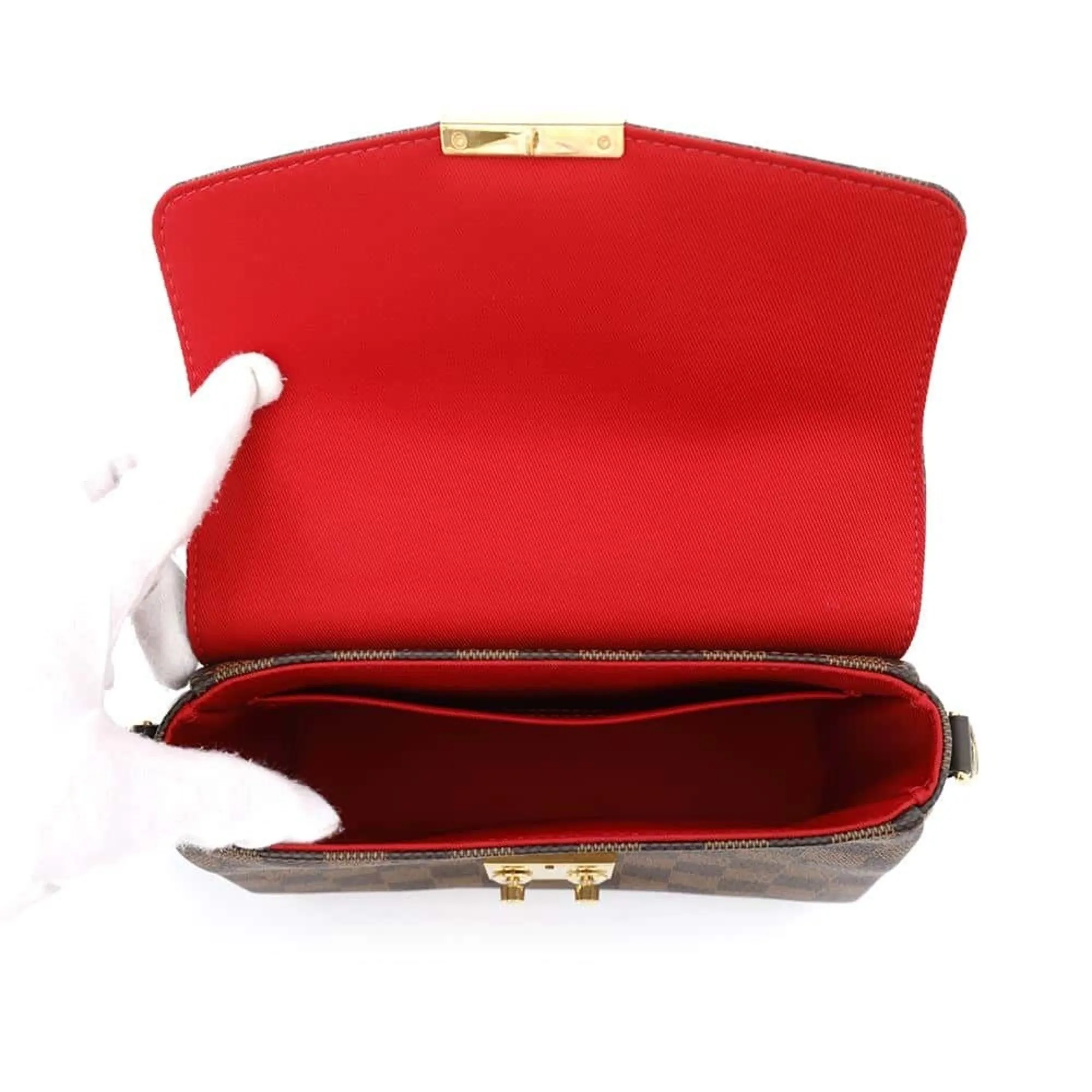 Louis Vuitton Damier Canvas Handbag (Pre-Owned)