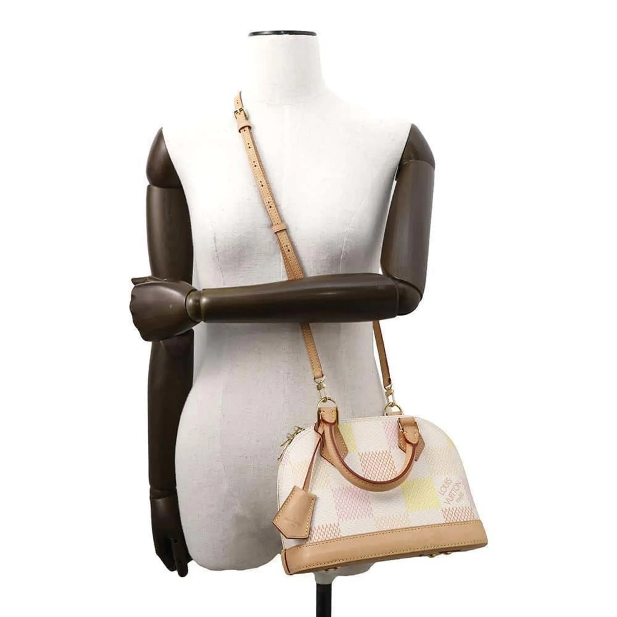 Louis Vuitton Damier Canvas Handbag (Pre-Owned)