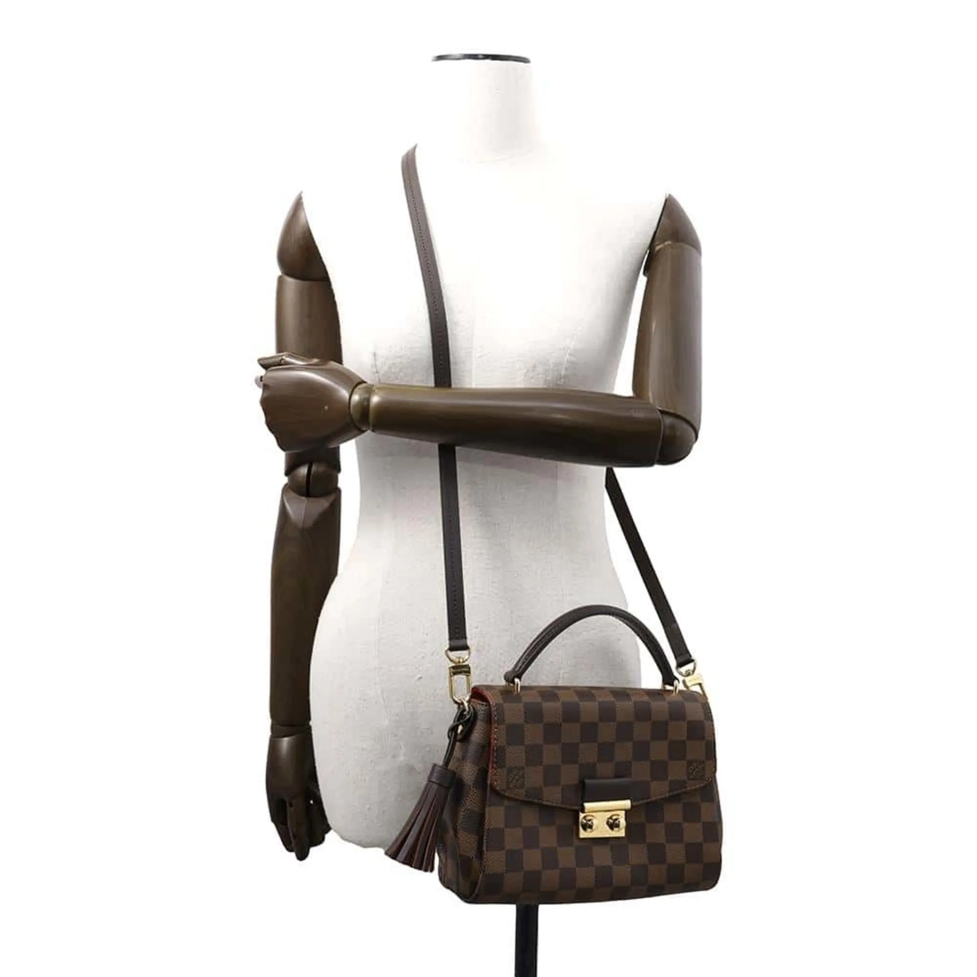 Louis Vuitton Damier Canvas Handbag (Pre-Owned)