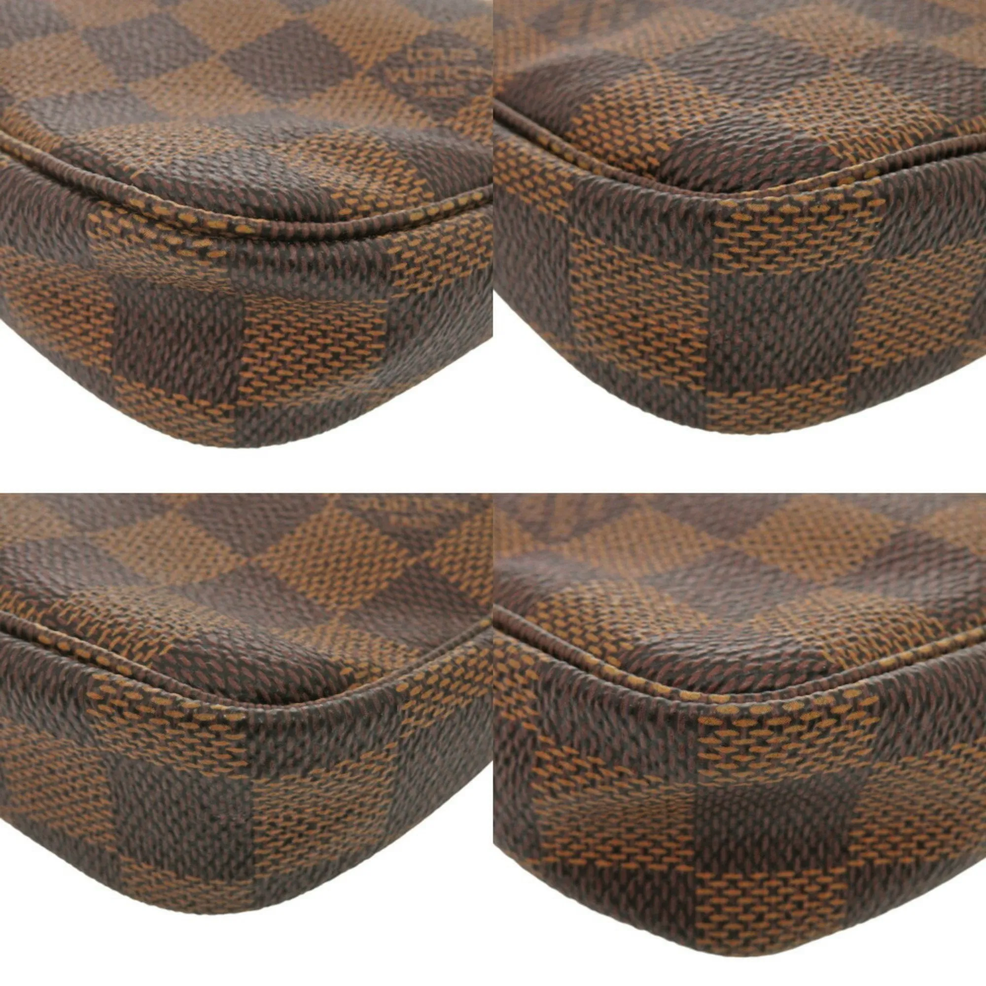 Louis Vuitton Damier Canvas Pochette Pouch (Pre-Owned)