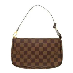 Louis Vuitton Damier Canvas Pochette Pouch (Pre-Owned)