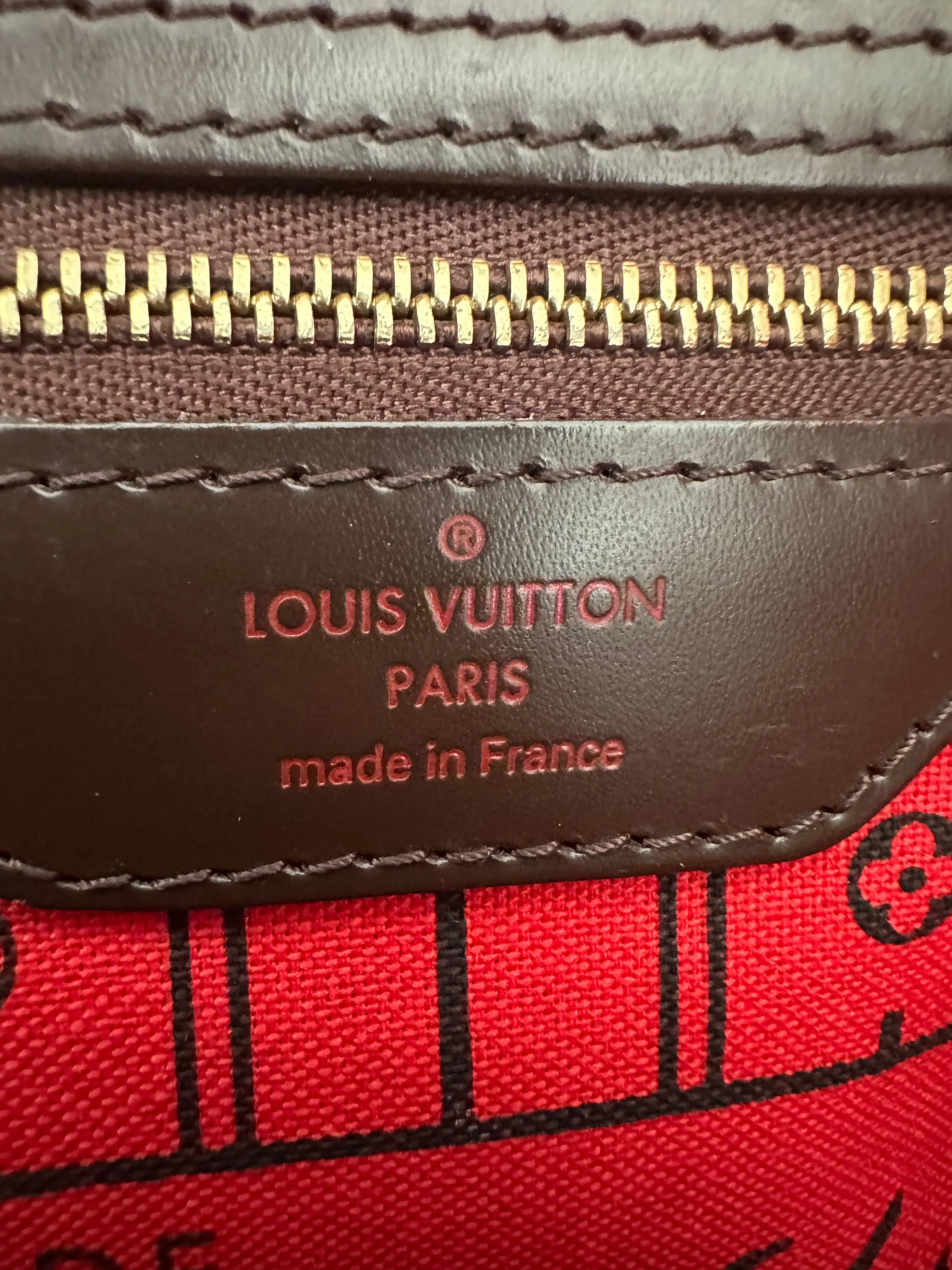 Louis Vuitton Damier Ebene Neverfull MM