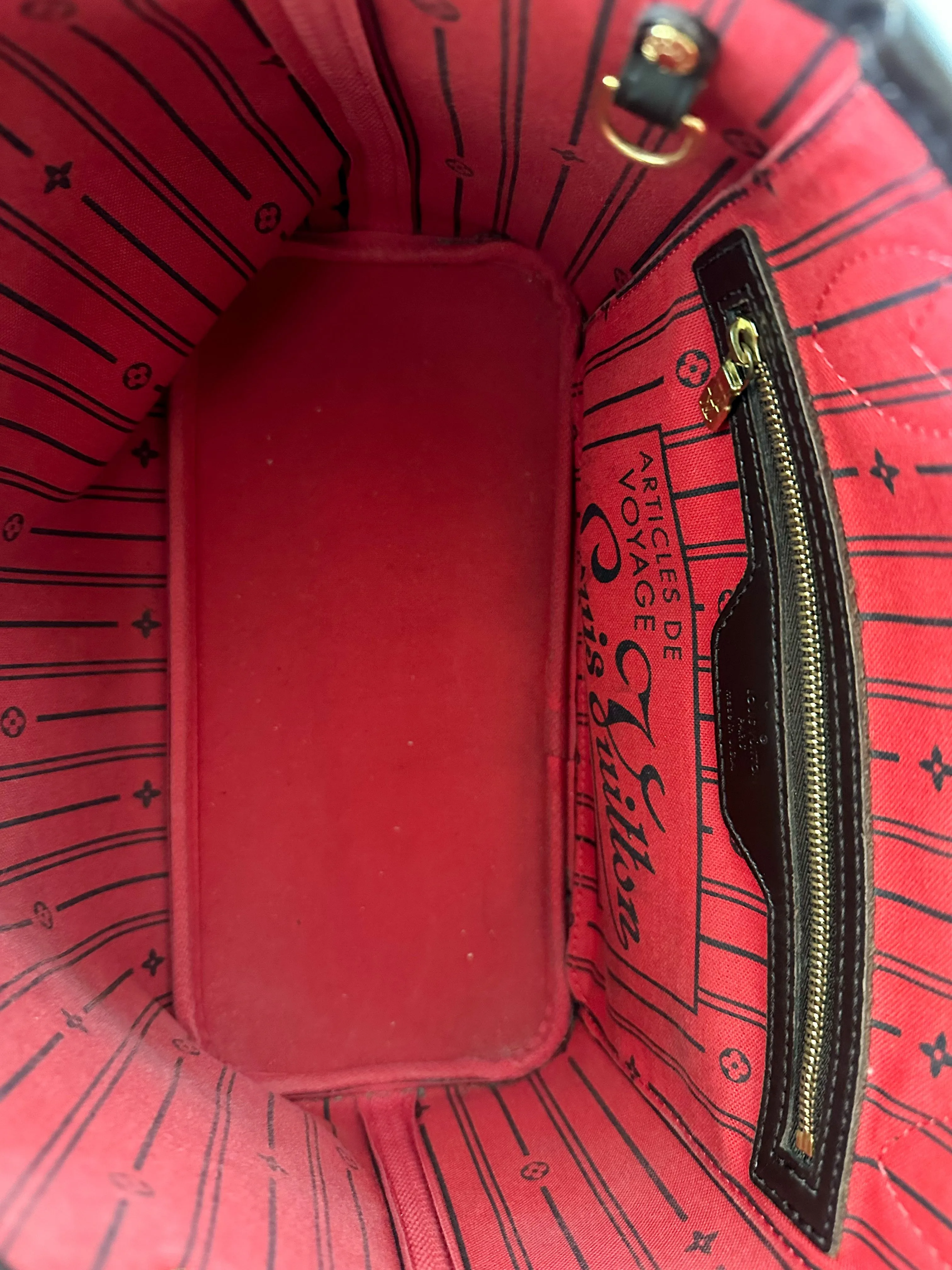 Louis Vuitton Damier Ebene Neverfull PM