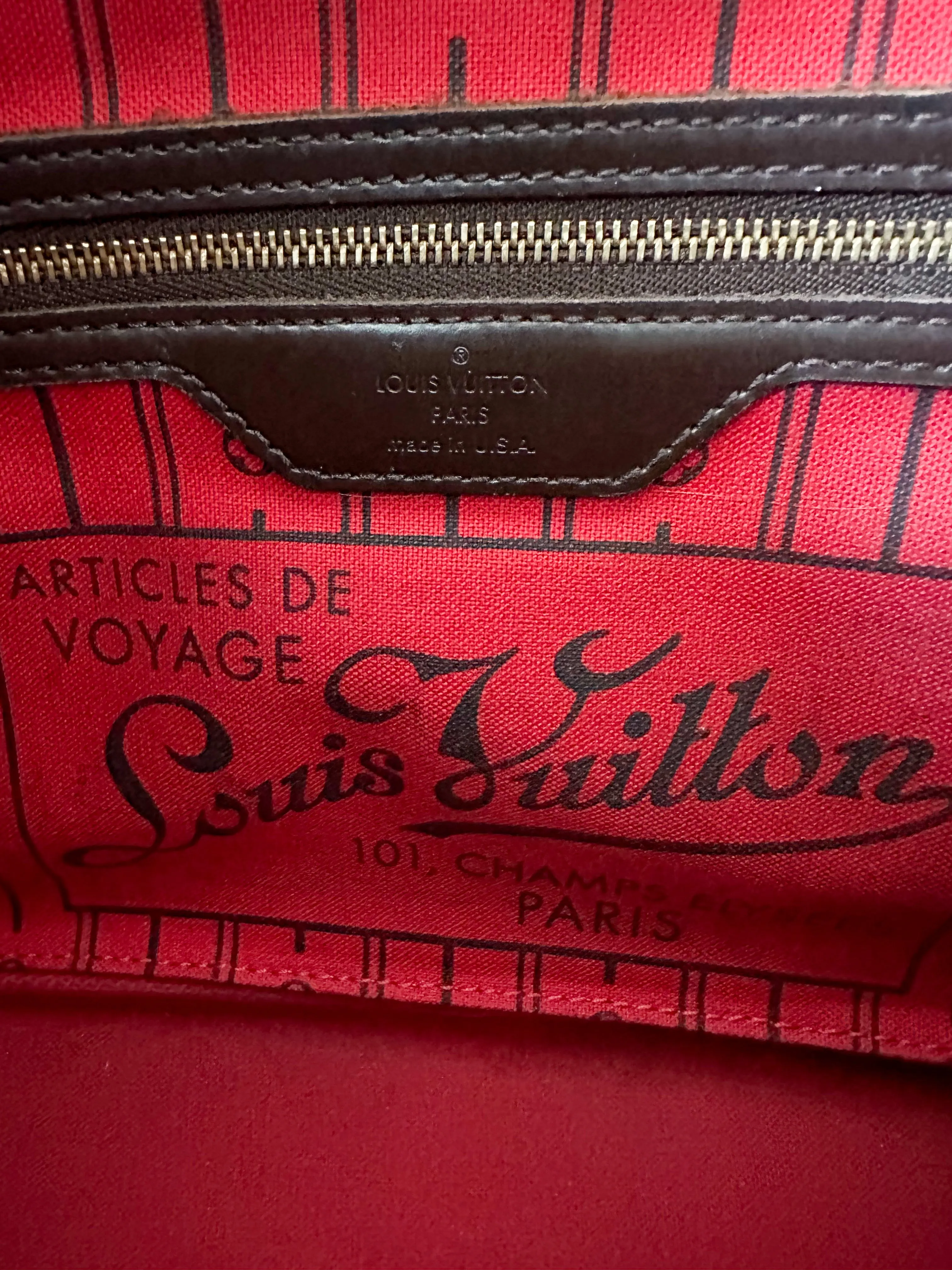 Louis Vuitton Damier Ebene Neverfull PM