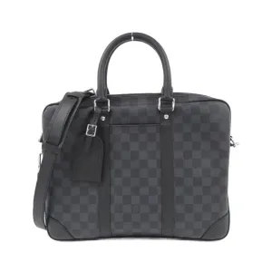Louis Vuitton Damier Graphite Graphite Damier Graphite Handbag (Pre-Owned)
