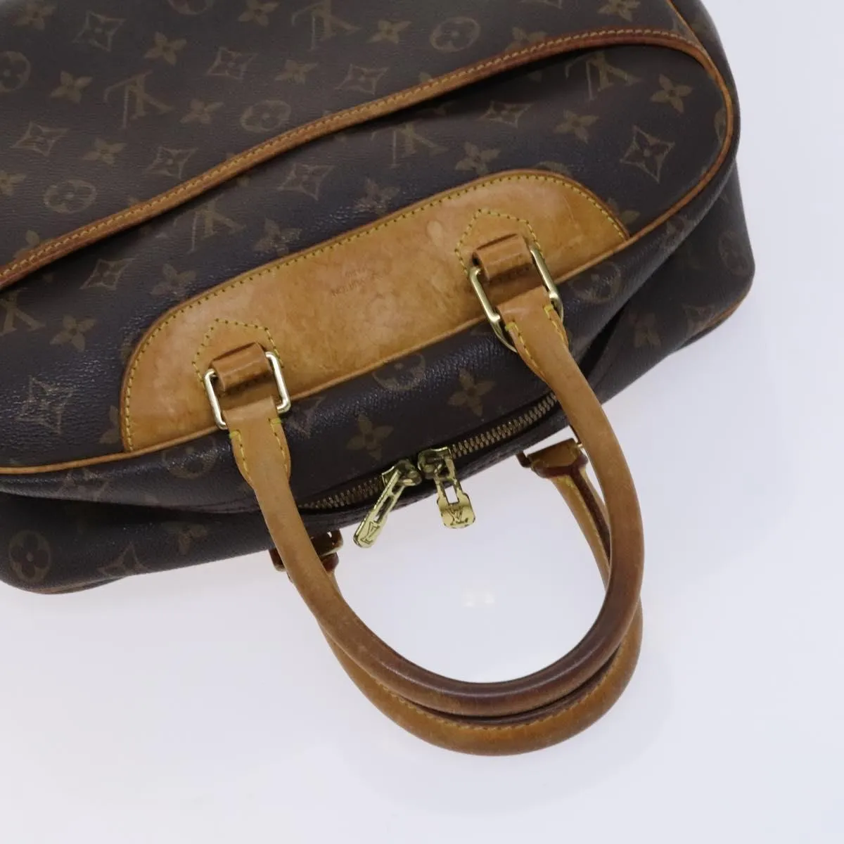 Louis Vuitton Deauville Canvas Handbag (Pre-Owned)