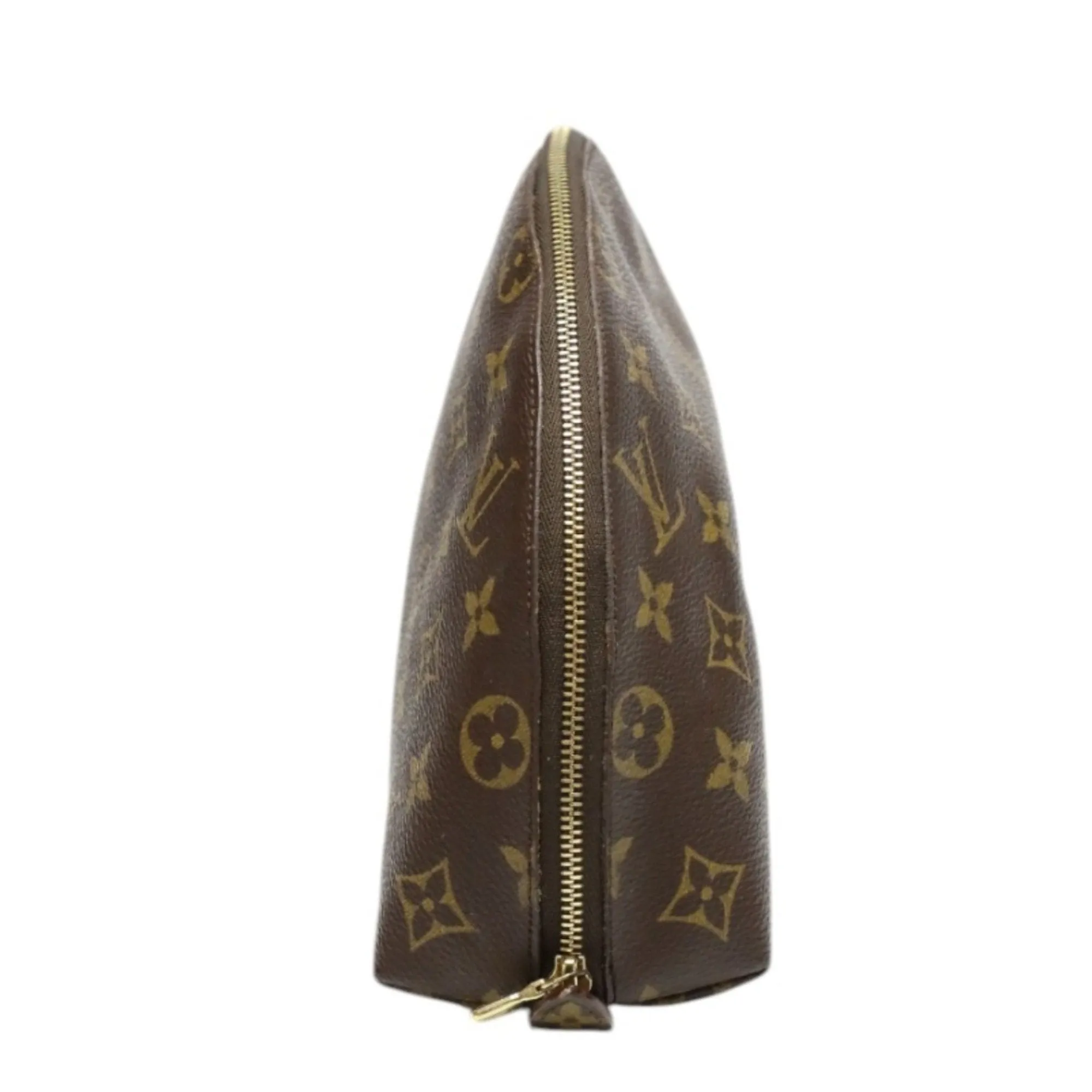 Louis Vuitton Demi Ronde Canvas Clutch Bag (Pre-Owned)