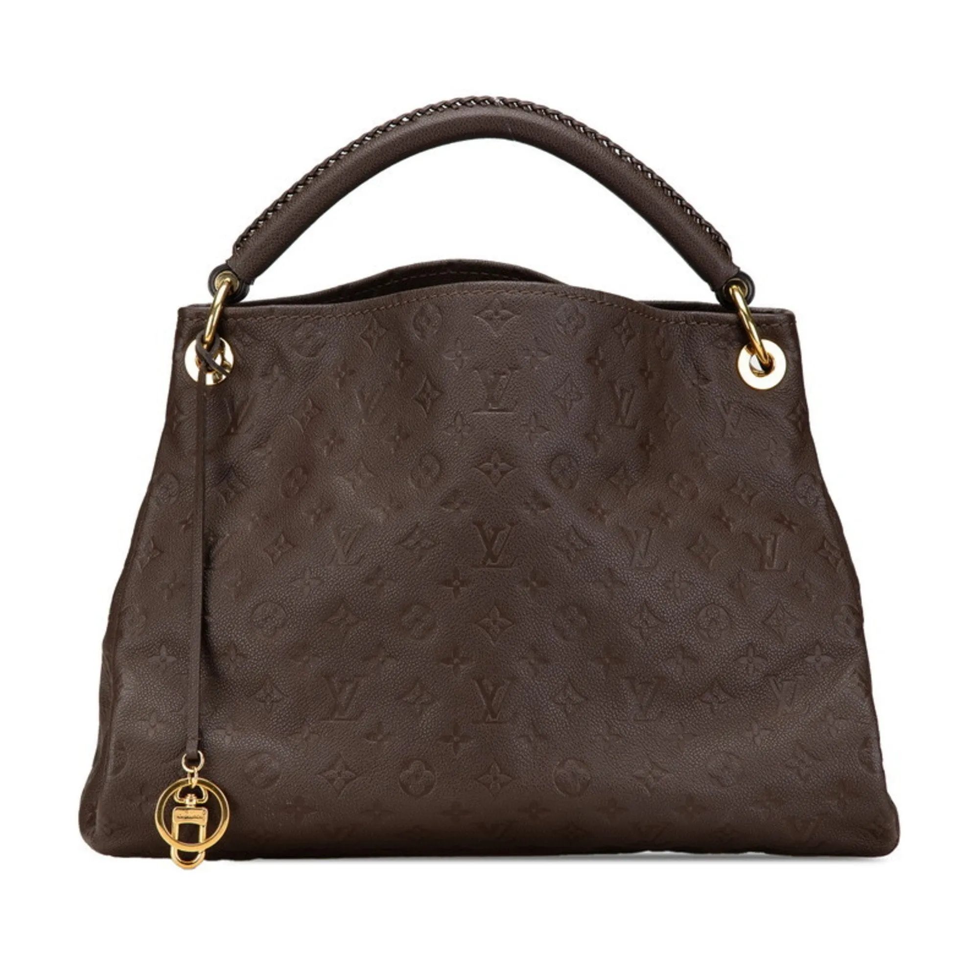 Louis Vuitton Earth Leather Handbag (Pre-Owned)