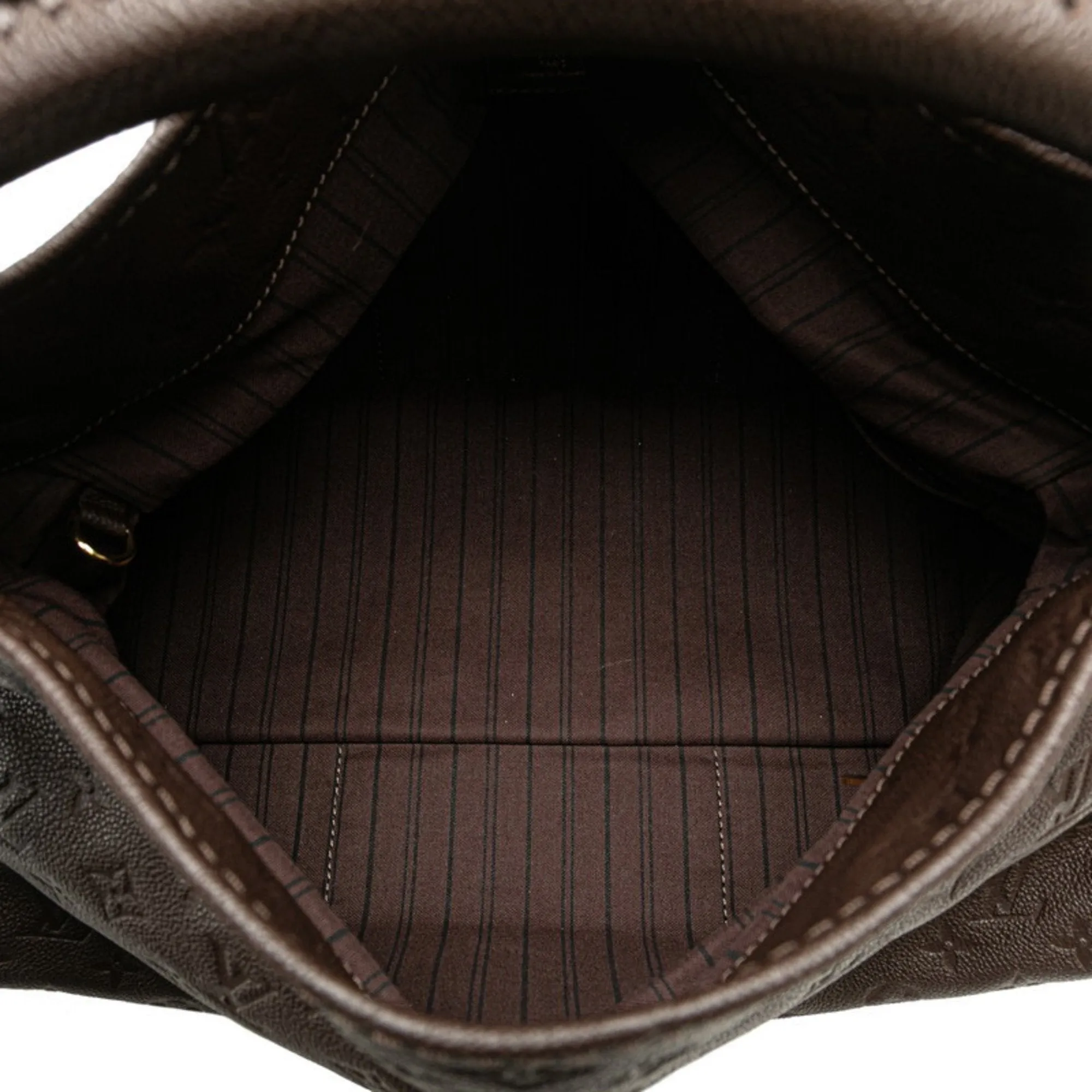 Louis Vuitton Earth Leather Handbag (Pre-Owned)