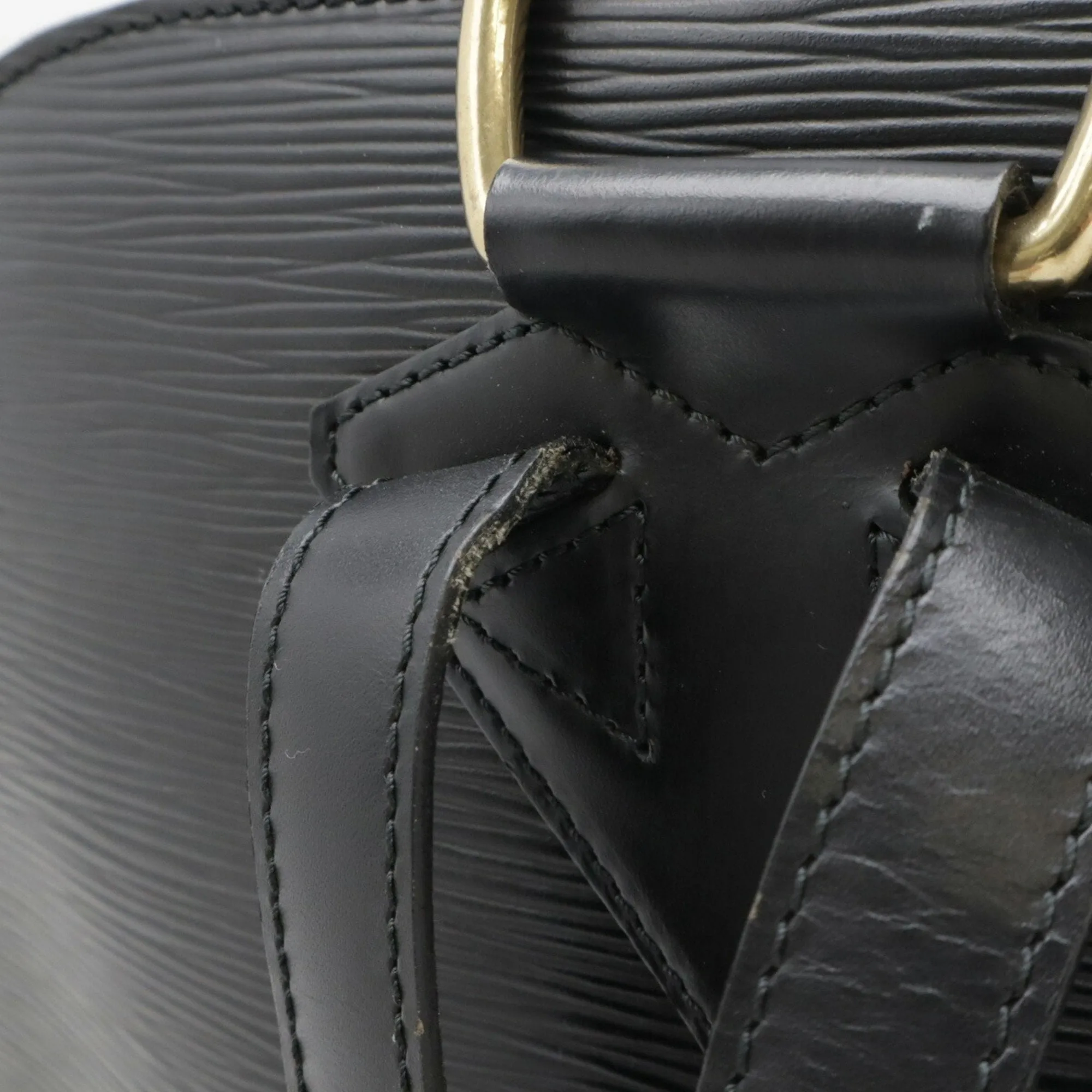 Louis Vuitton Epi Noir Epi Leather Backpack (Pre-Owned)