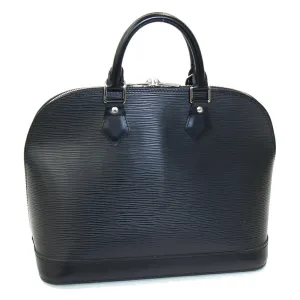 Louis Vuitton Epi Noir Epi Leather Handbag (Pre-Owned)