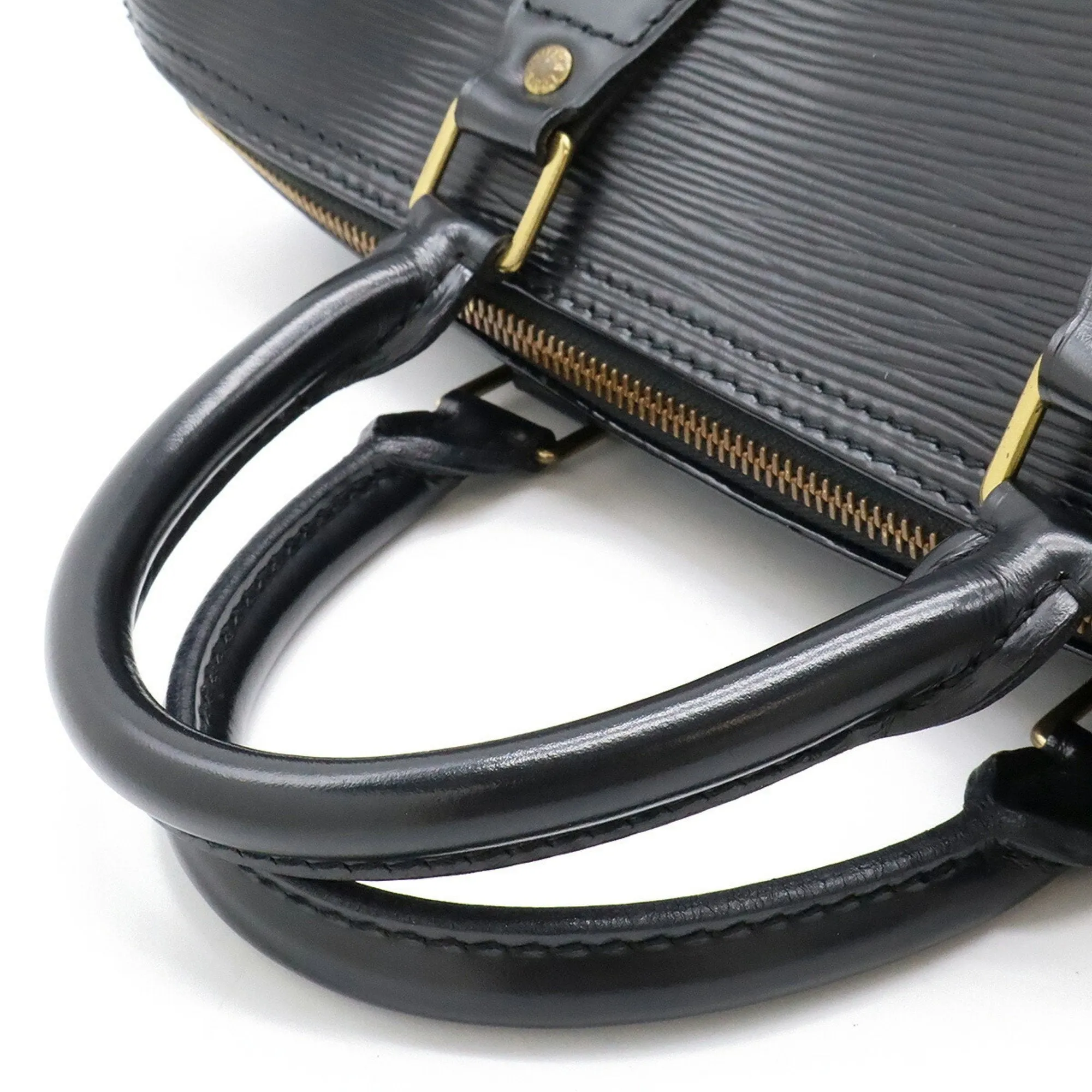 Louis Vuitton Epi Noir Epi Leather Handbag (Pre-Owned)