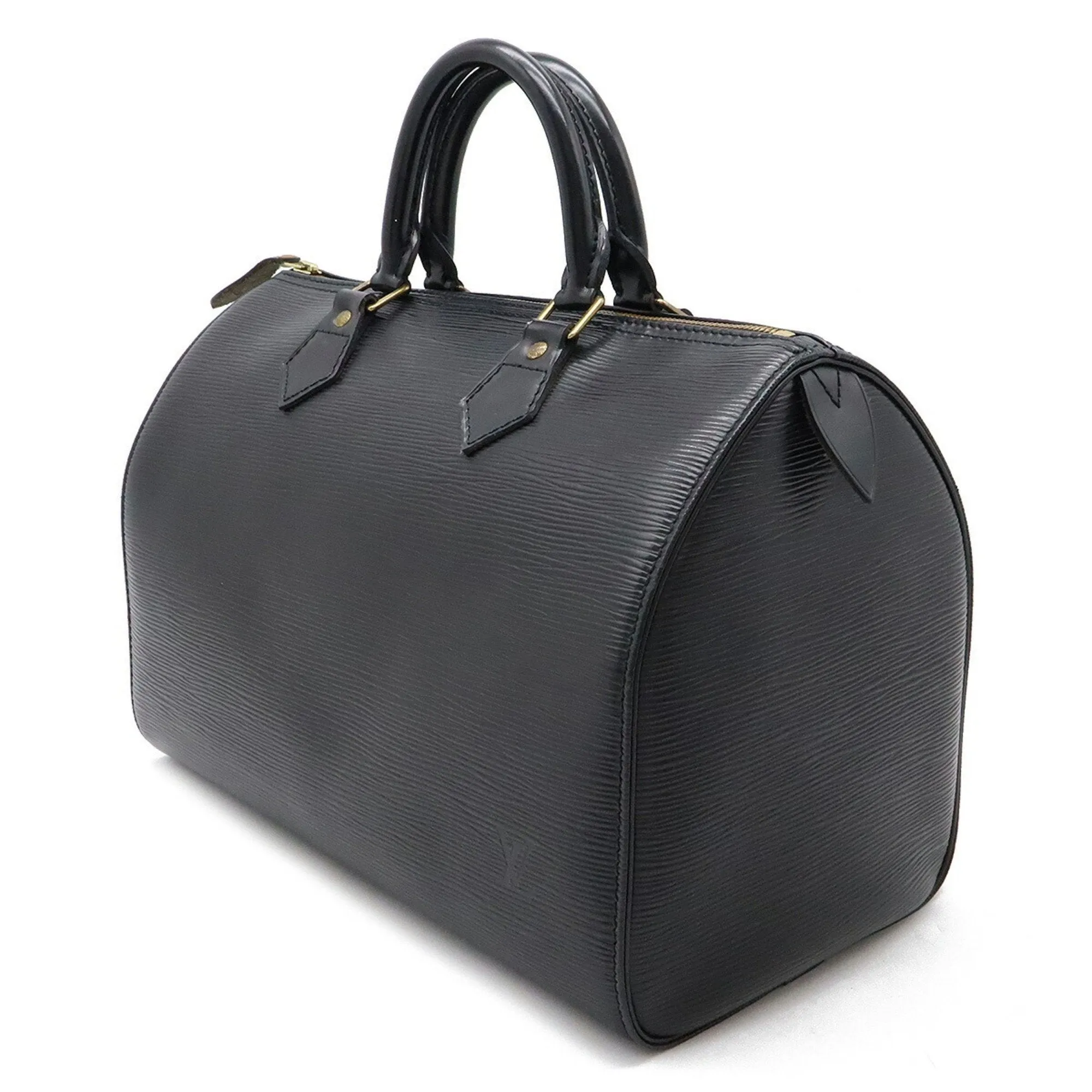 Louis Vuitton Epi Noir Epi Leather Handbag (Pre-Owned)