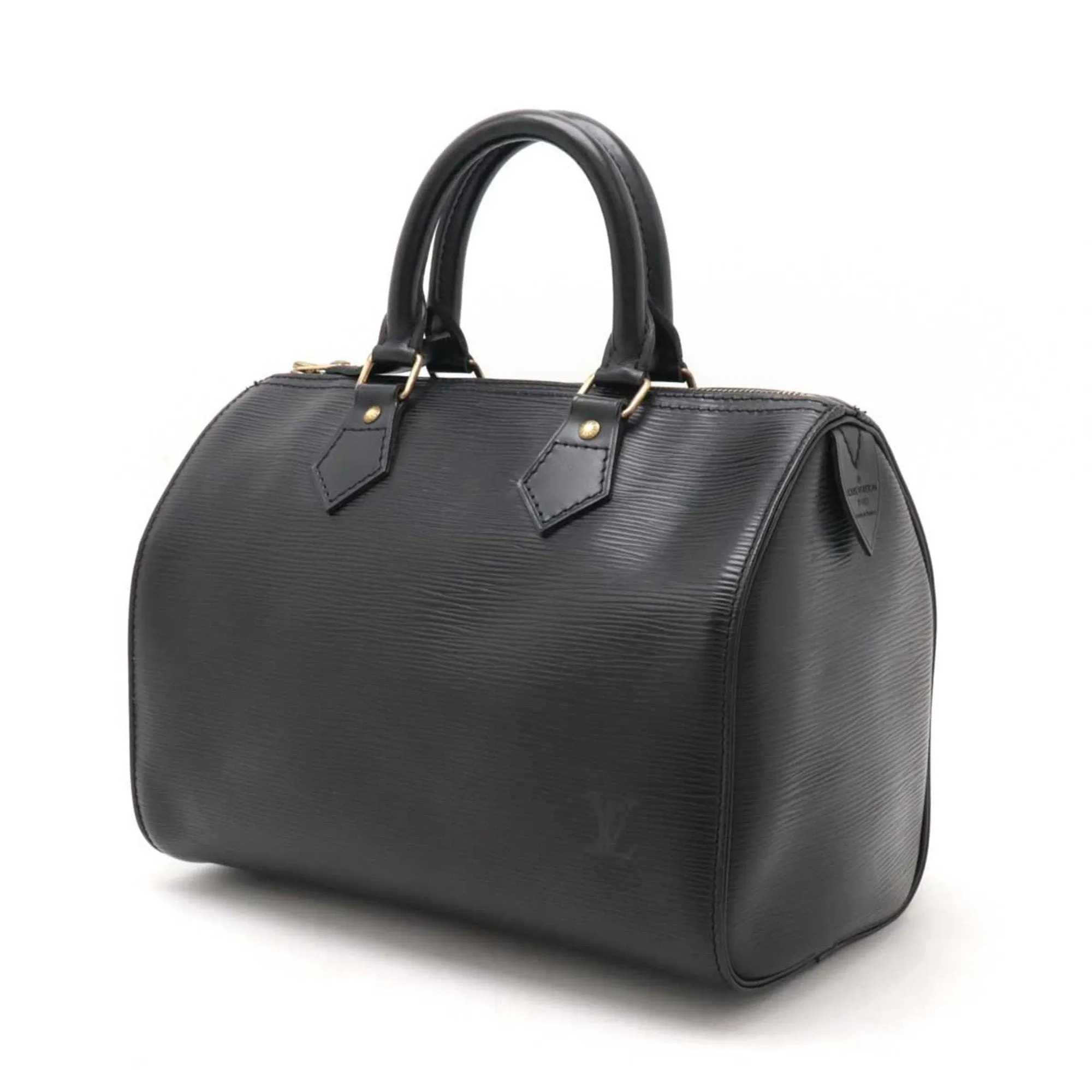 Louis Vuitton Epi Noir Epi Leather Handbag (Pre-Owned)