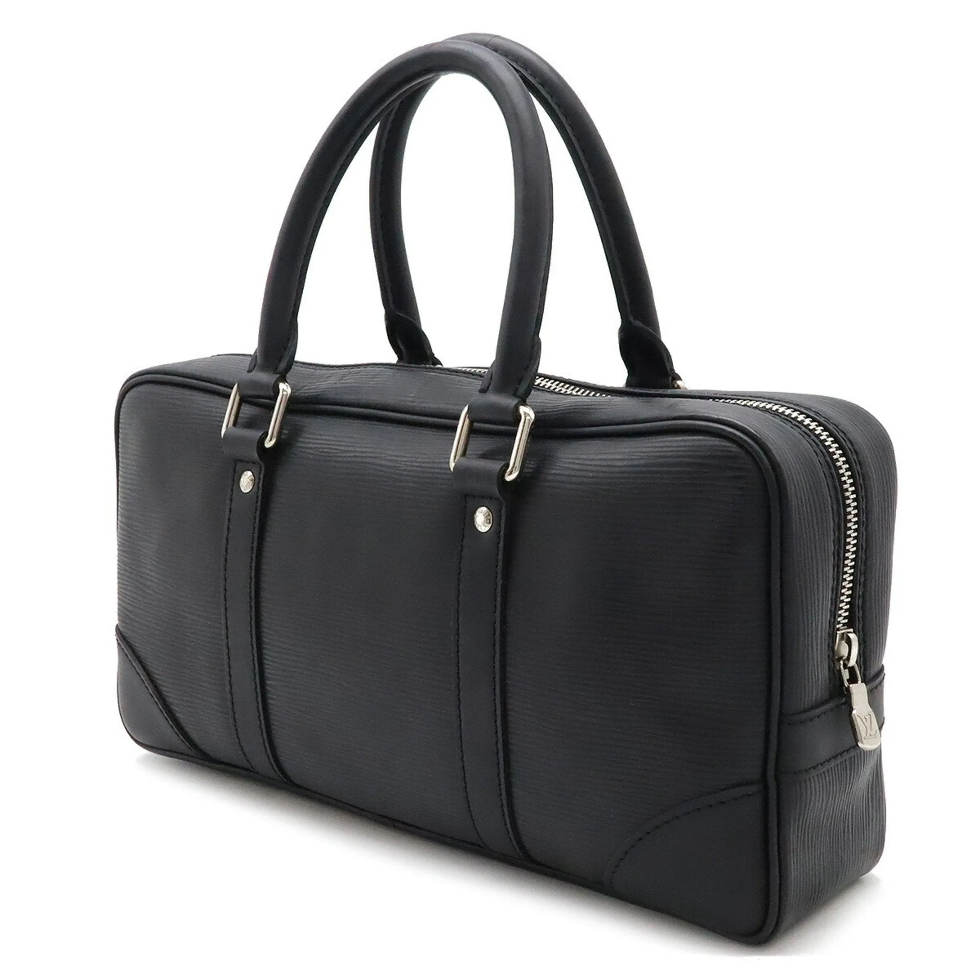 Louis Vuitton Epi Noir Epi Leather Handbag (Pre-Owned)
