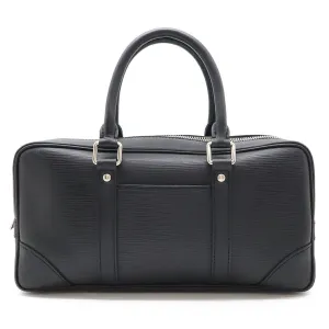 Louis Vuitton Epi Noir Epi Leather Handbag (Pre-Owned)