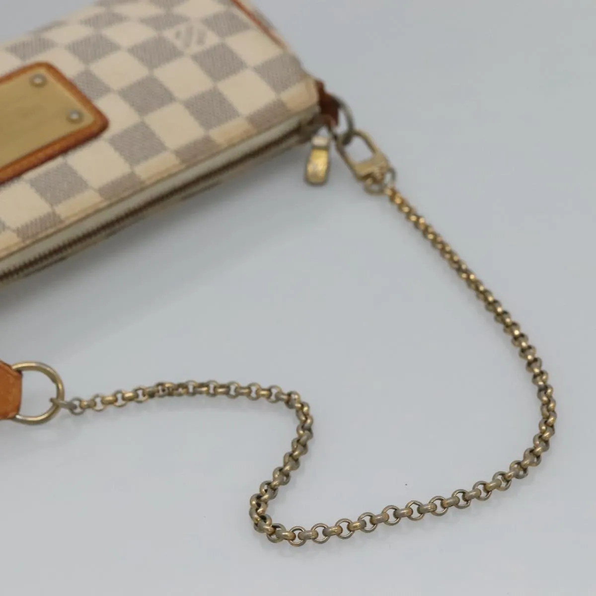 Louis Vuitton Eva Canvas Clutch Bag (Pre-Owned)