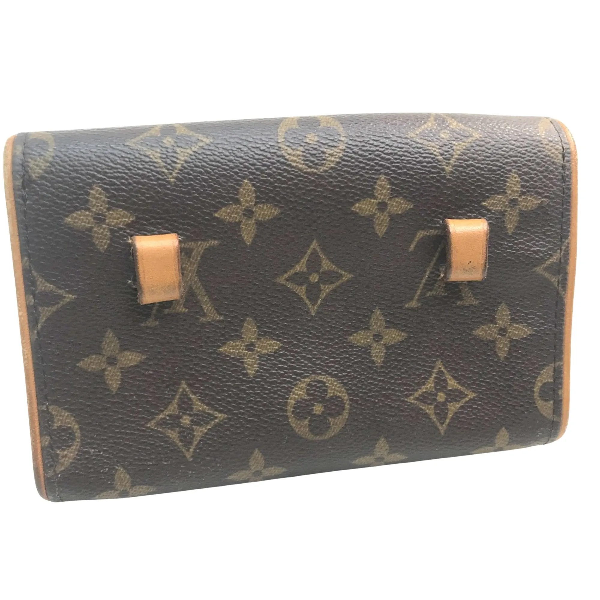 Louis Vuitton Florentine Canvas Clutch Bag (Pre-Owned)
