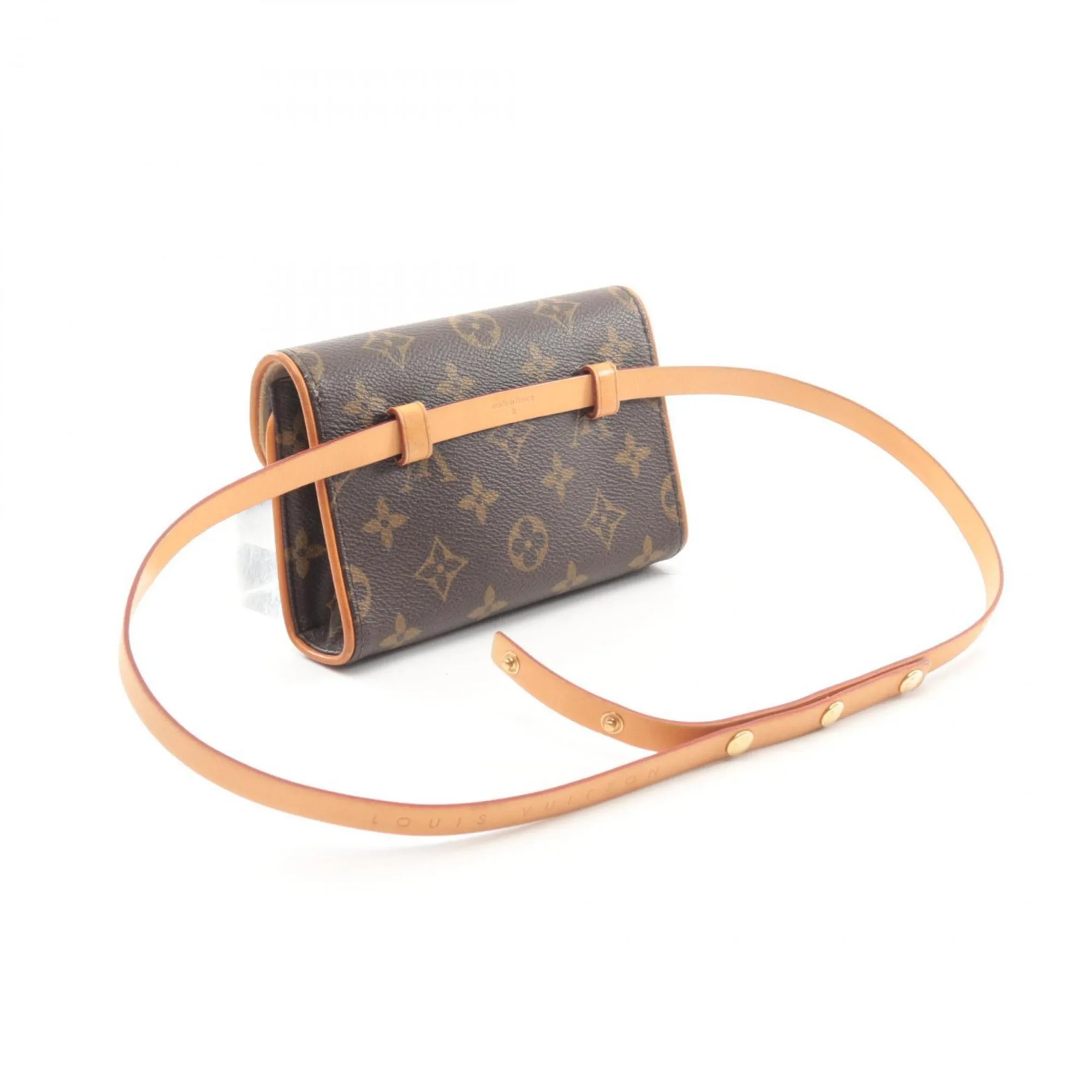 Louis Vuitton Florentine Canvas Clutch Bag (Pre-Owned)