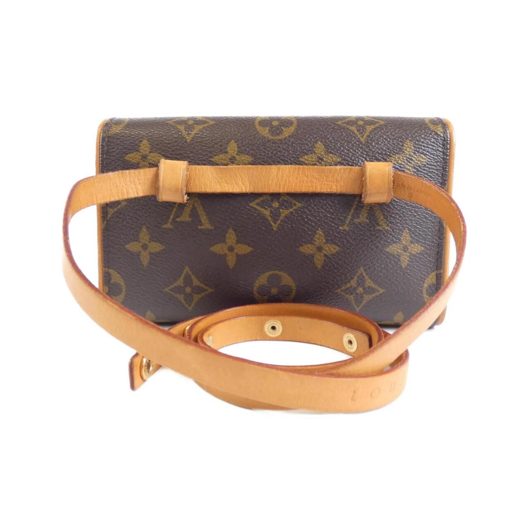 Louis Vuitton Florentine Canvas Clutch Bag (Pre-Owned)