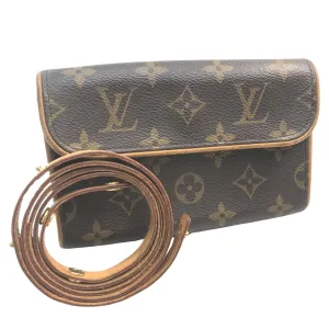 Louis Vuitton Florentine Canvas Clutch Bag (Pre-Owned)