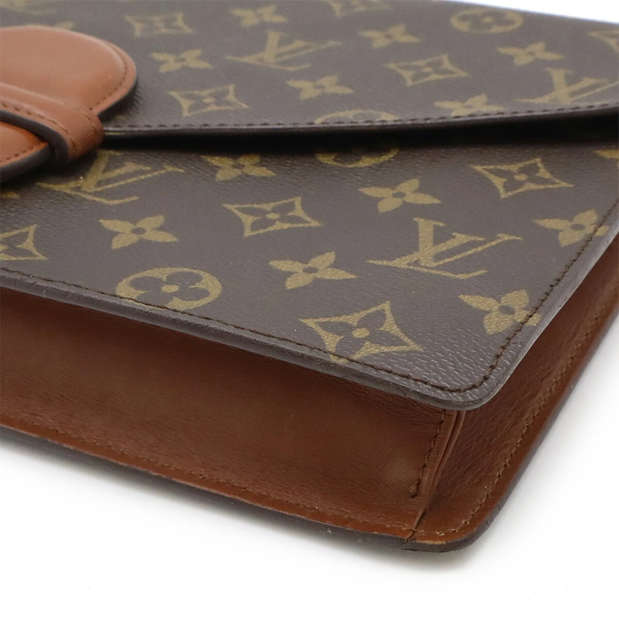 Louis Vuitton Galle Monogram Monogram Clutch Bag (Pre-Owned)
