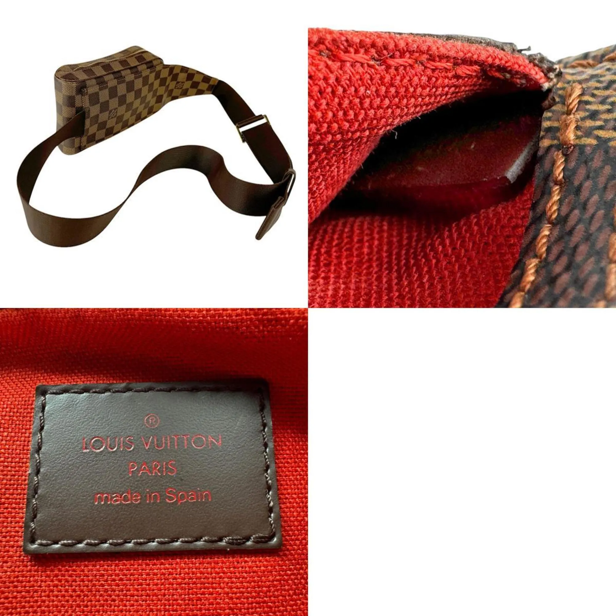 Louis Vuitton Geronimos Canvas Clutch Bag (Pre-Owned)
