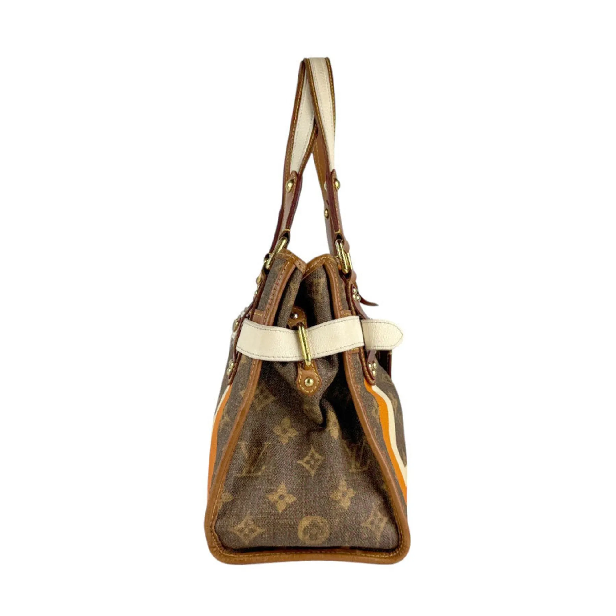Louis Vuitton ivory Monogram Handbag (Pre-Owned)
