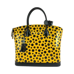 Louis Vuitton Jaune yellow Patent Leather Handbag (Pre-Owned)