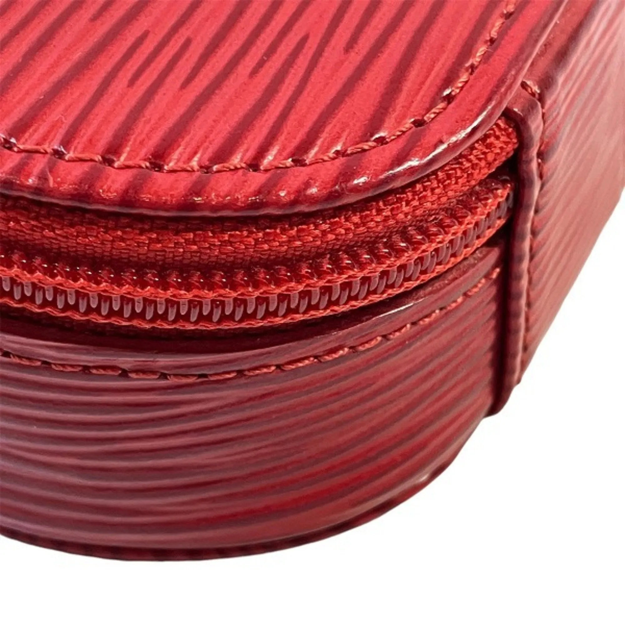 Louis Vuitton Jewelry Case Leather Clutch Bag (Pre-Owned)