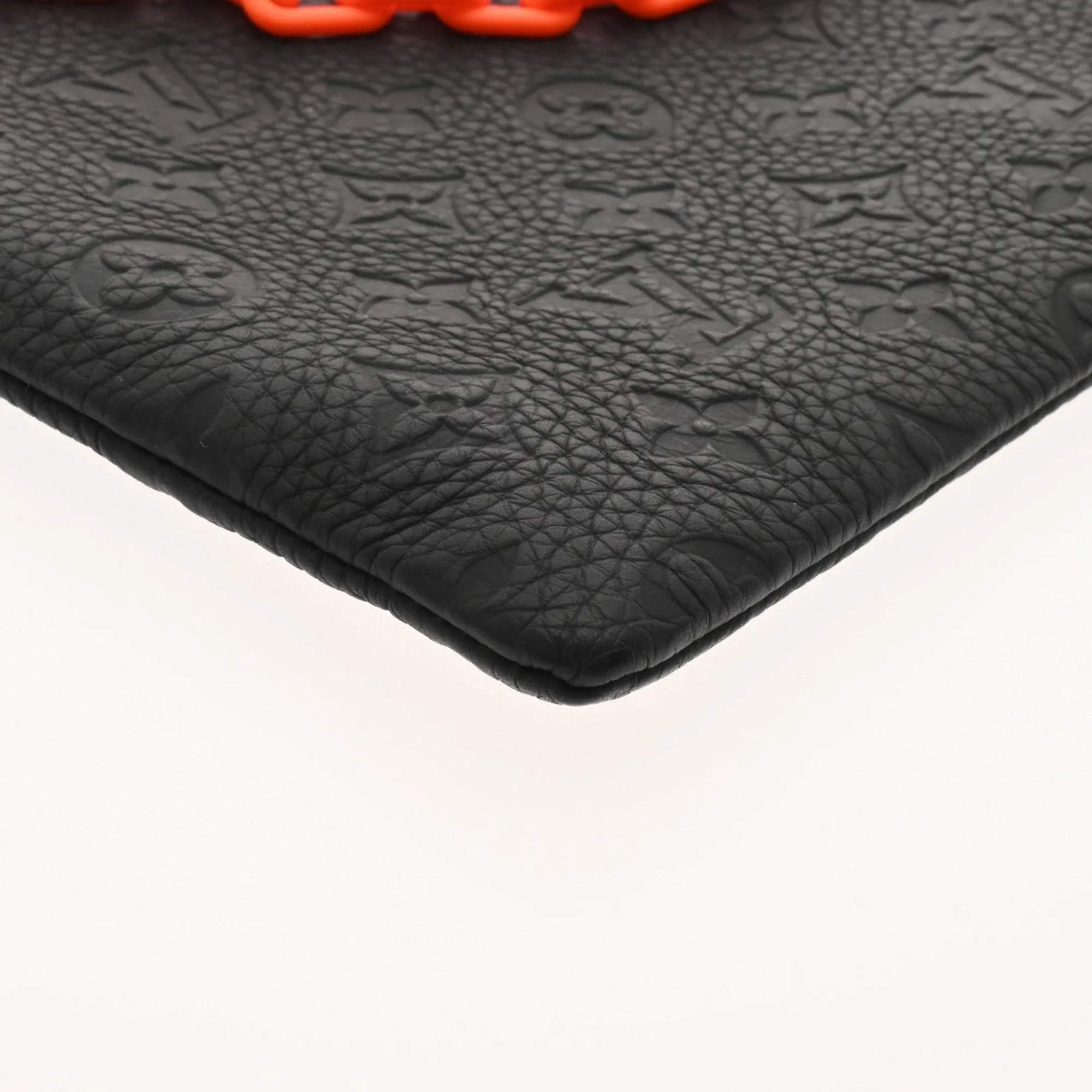 Louis Vuitton  Leather Clutch Bag Pochette (Pre-Owned)