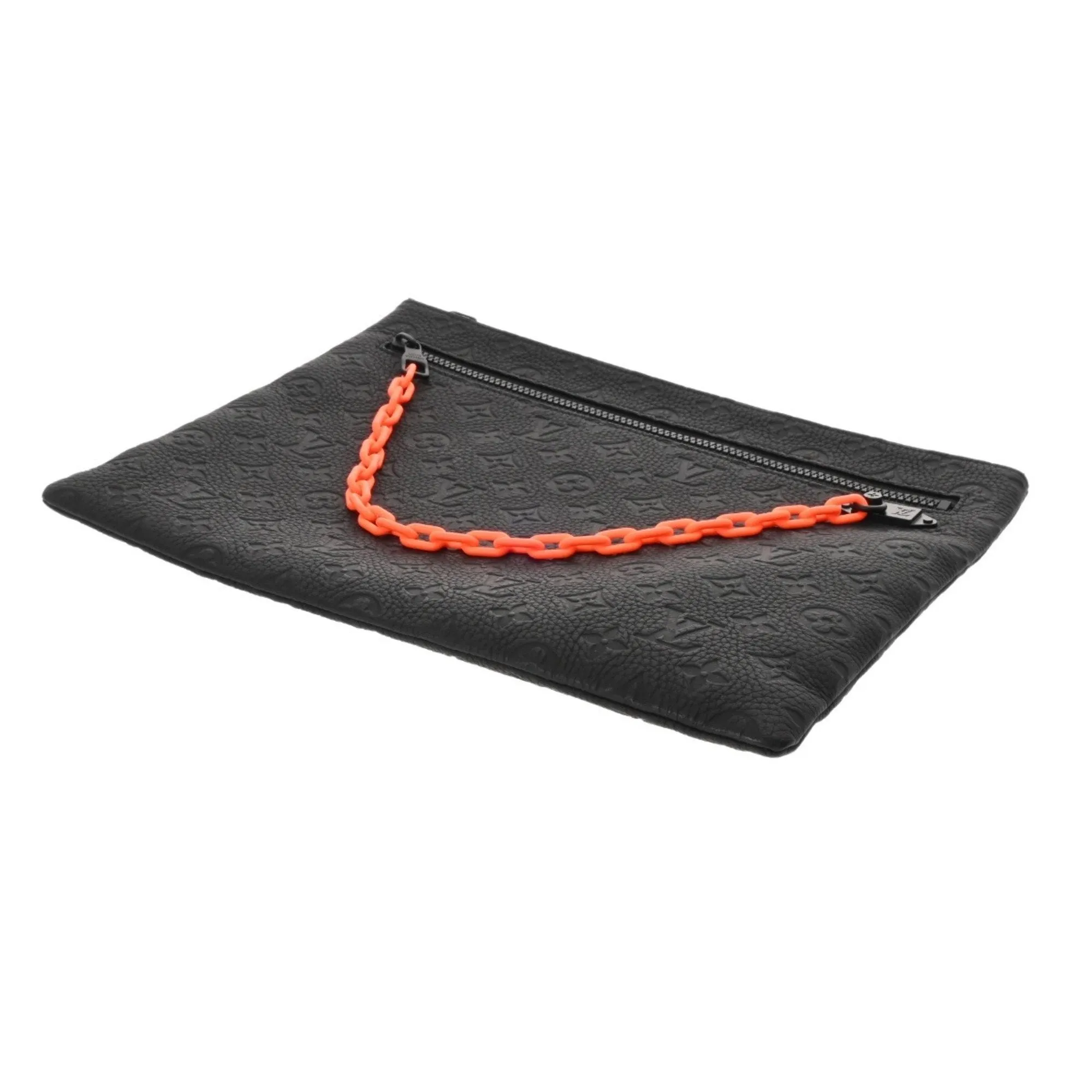 Louis Vuitton  Leather Clutch Bag Pochette (Pre-Owned)