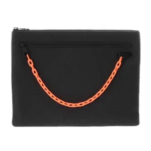 Louis Vuitton  Leather Clutch Bag Pochette (Pre-Owned)