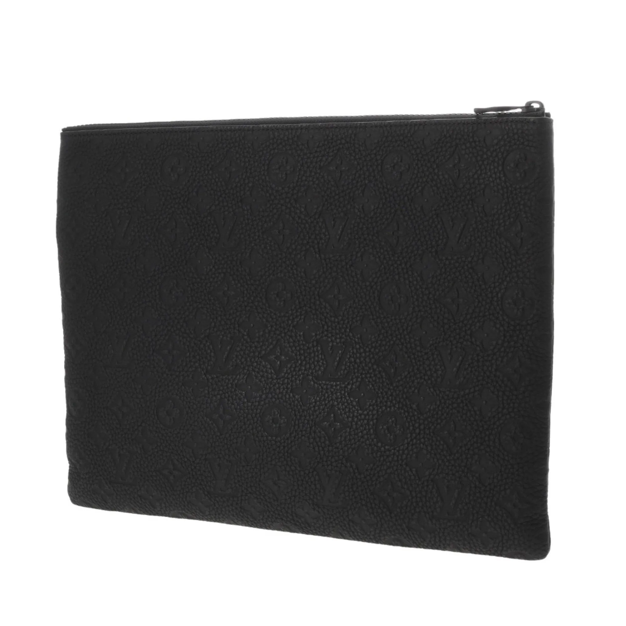 Louis Vuitton  Leather Clutch Bag Pochette (Pre-Owned)