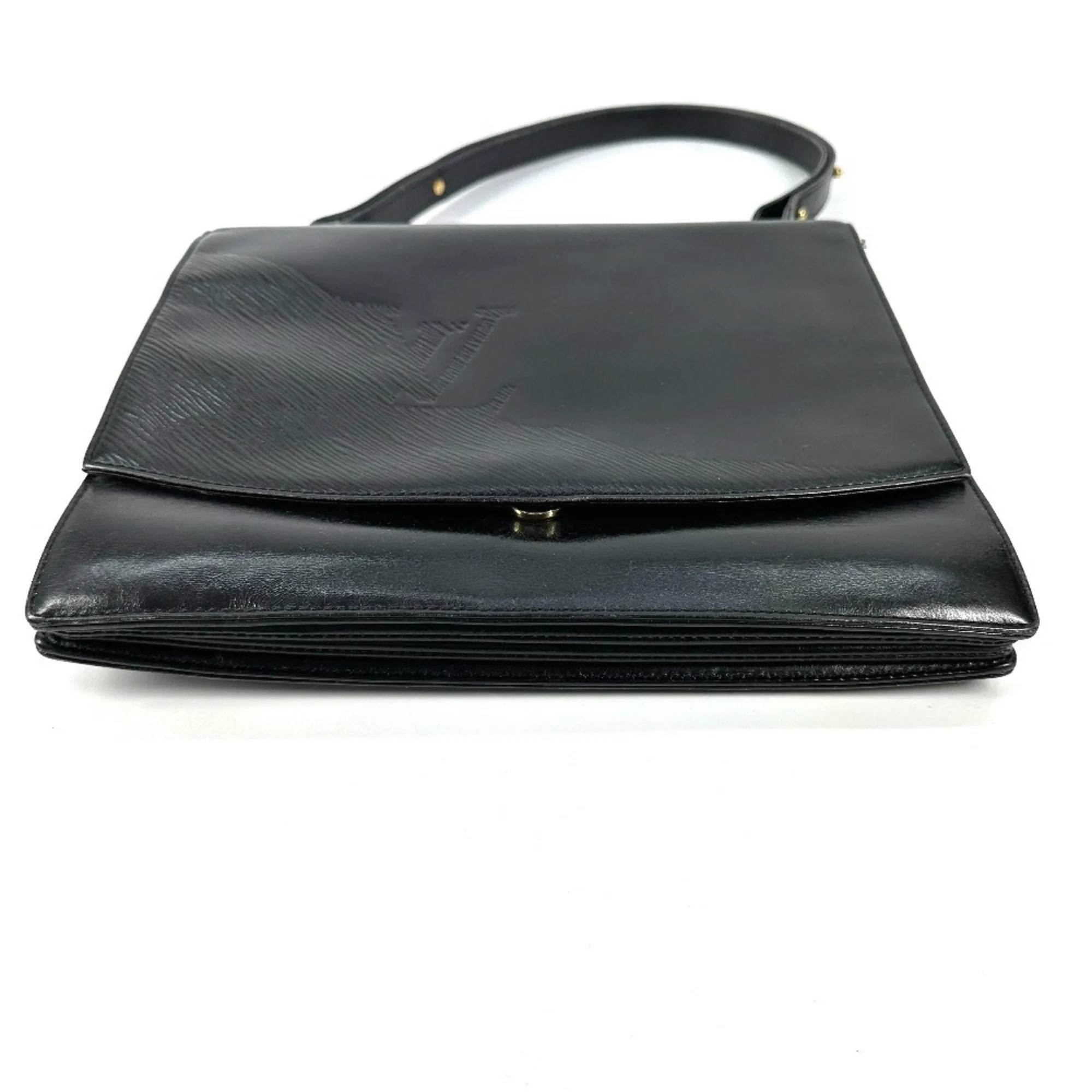 Louis Vuitton Leather Handbag Tote Bag (Pre-Owned)