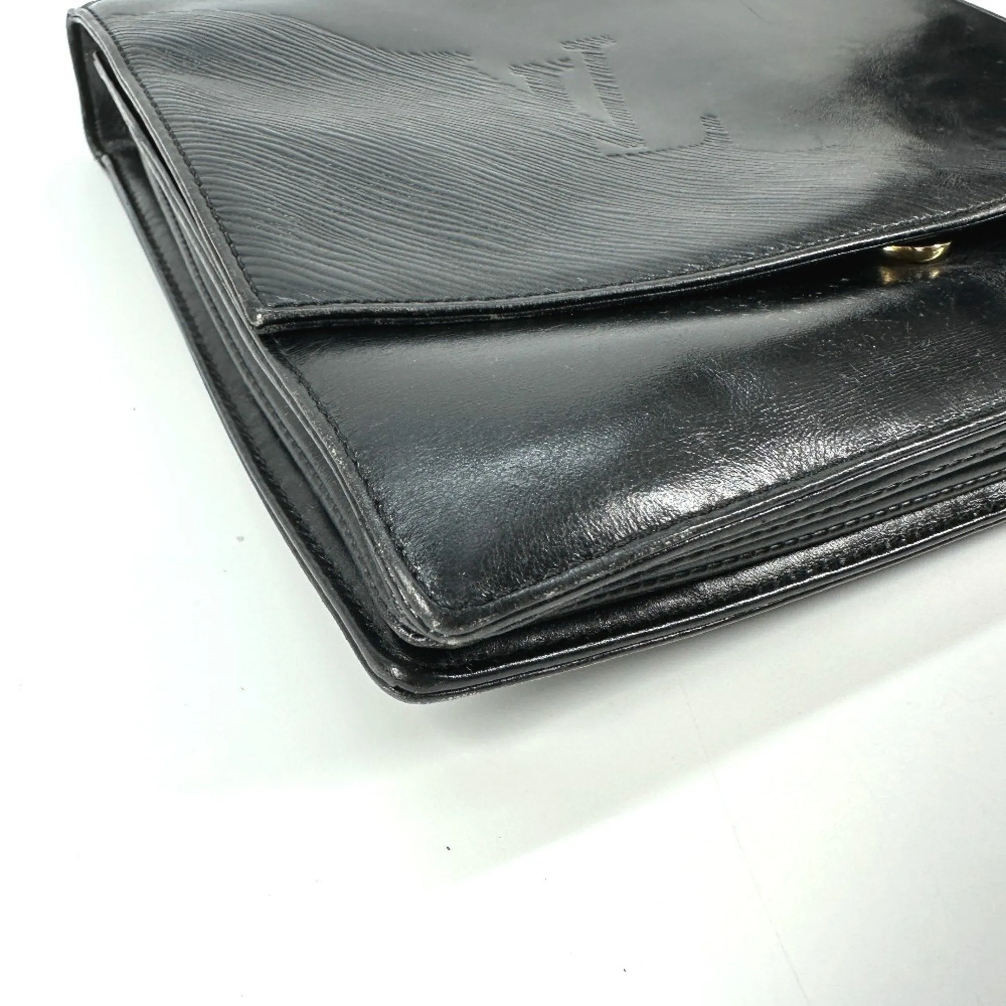 Louis Vuitton Leather Handbag Tote Bag (Pre-Owned)