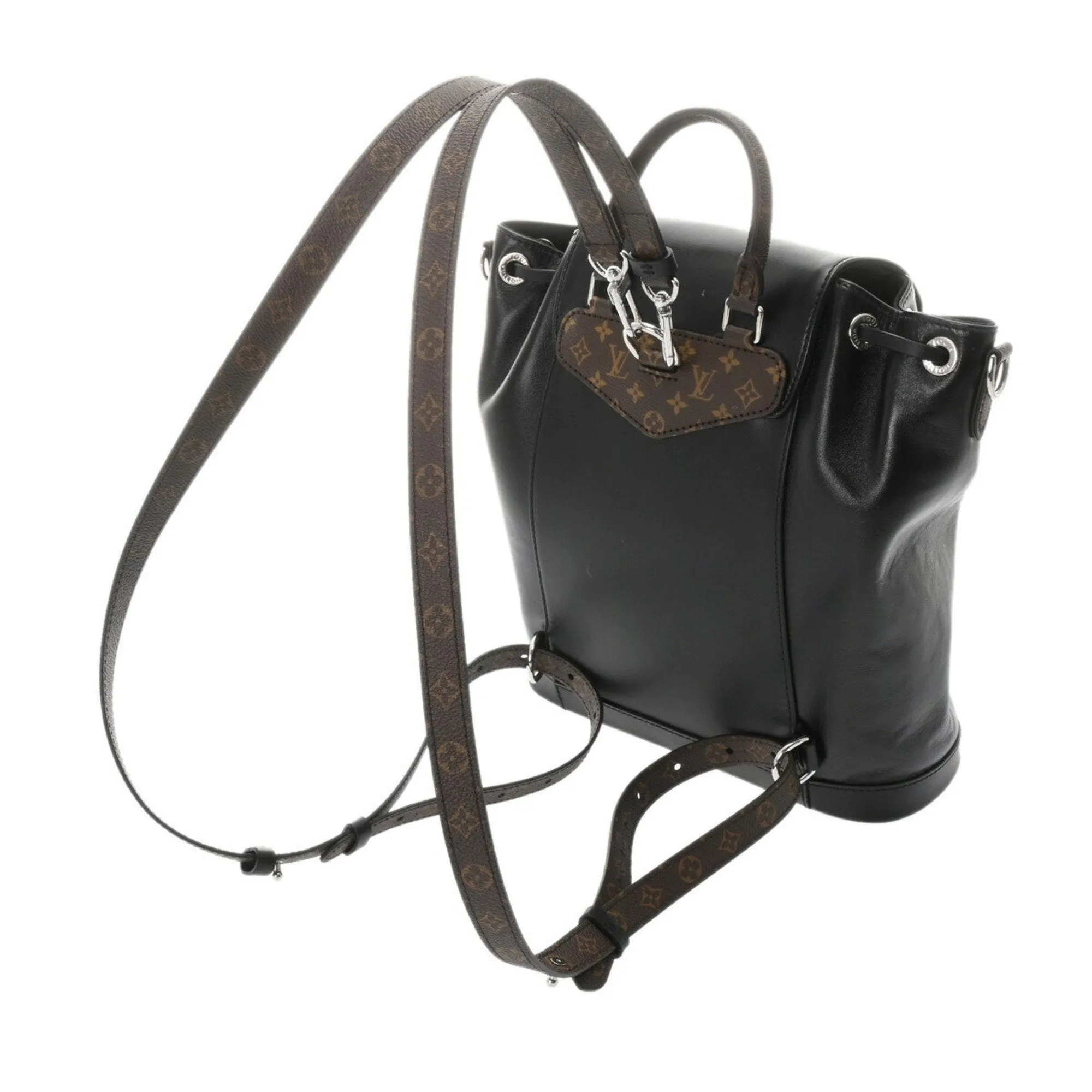 Louis Vuitton Leather Monogram Backpack (Pre-Owned)