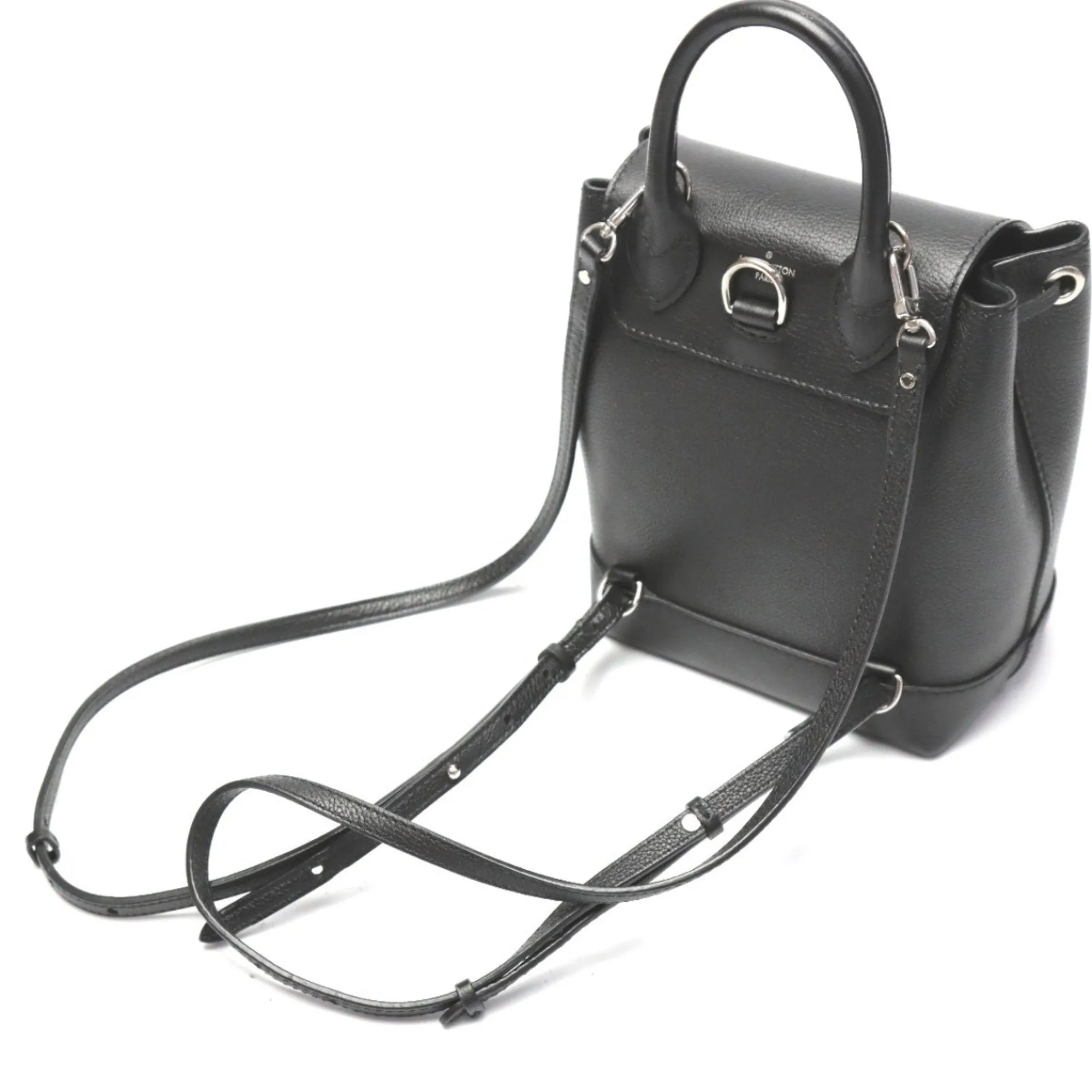 Louis Vuitton Lockme Leather Backpack Bag (Pre-Owned)