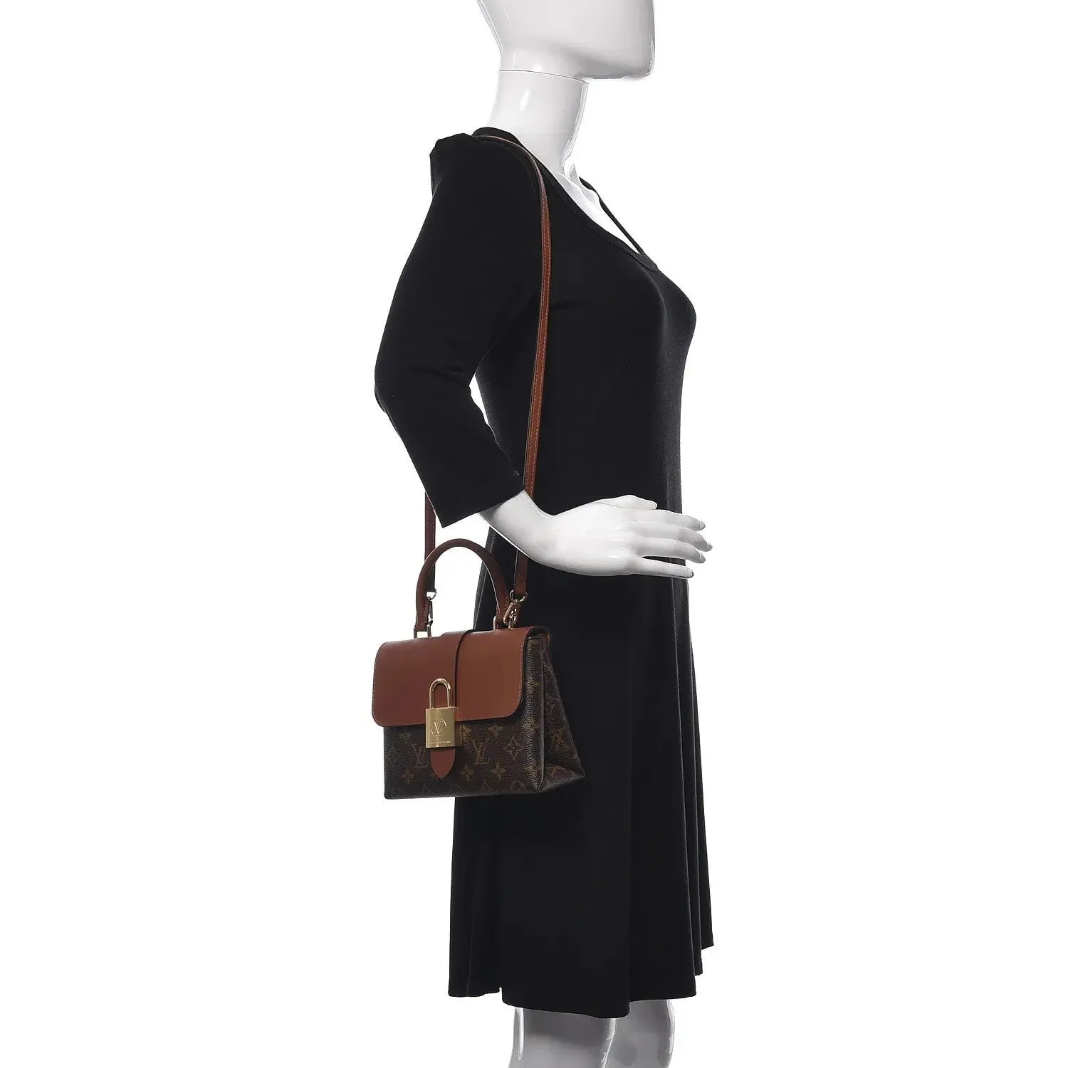 Louis Vuitton Locky BB premium Leather bag 44654