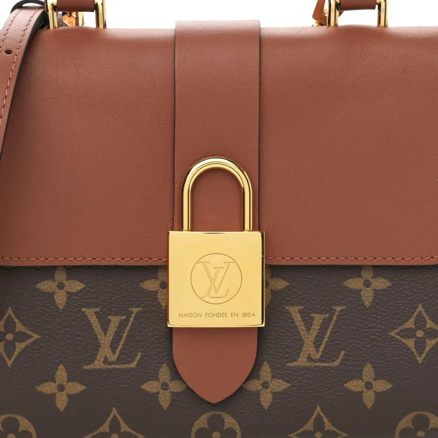 Louis Vuitton Locky BB premium Leather bag 44654