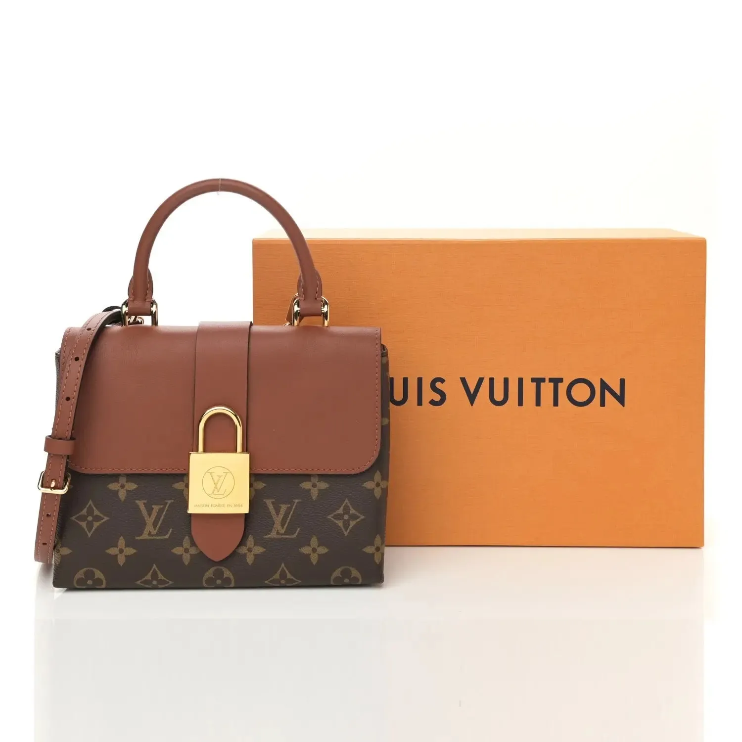 Louis Vuitton Locky BB premium Leather bag 44654